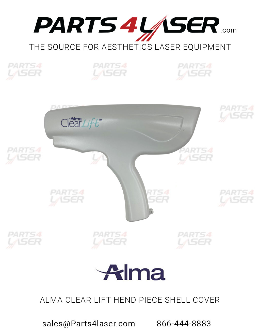 ALMA CLEAR LIFT CLEARLIFT HAND PIECE SHELL COVER ALSC1058 - Image 3