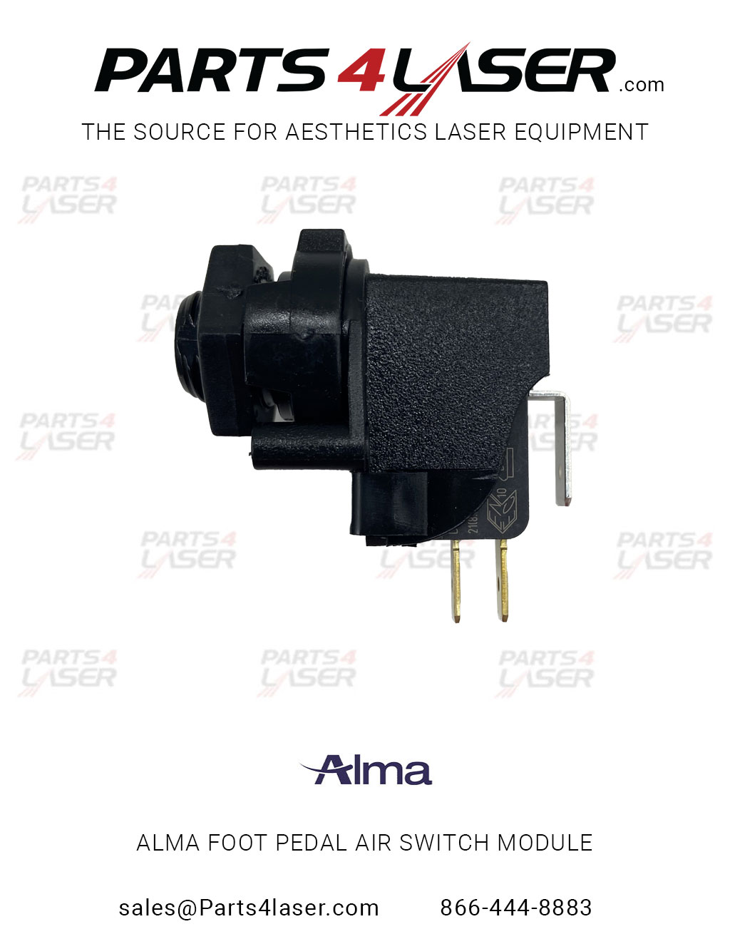 ALMA FOOT PEDAL AIR SWITCH MODULE , ALCN2735 C58 - Image 2