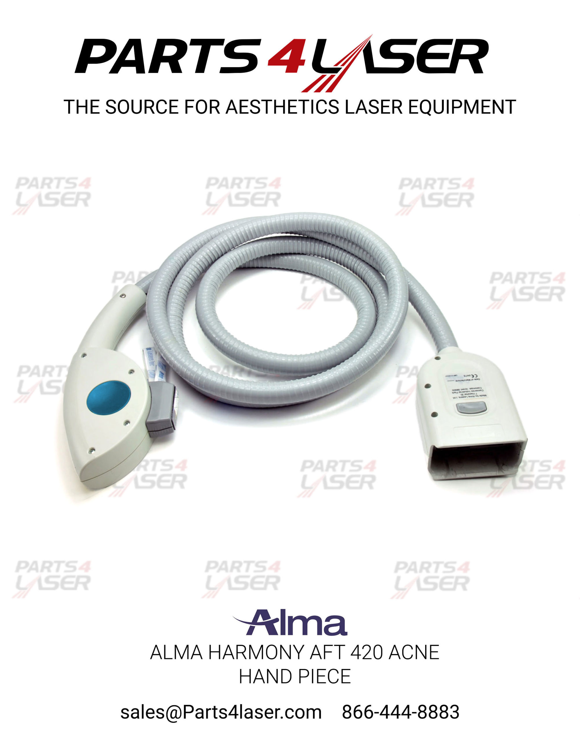 ALMA HARMONY 420 nm BLUE HAND PIECE REFURBISHMENT