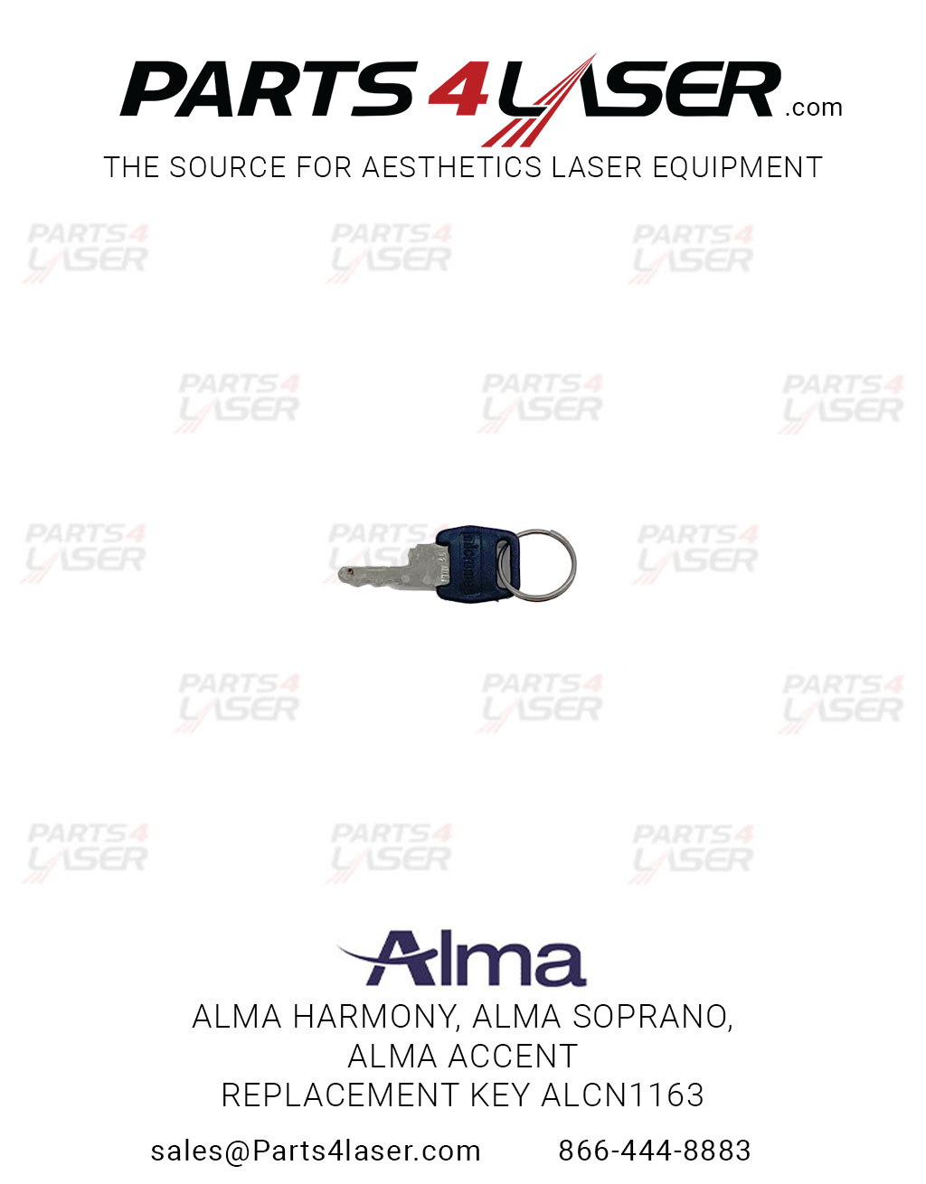 ALMA HARMONY, ALMA SOPRANO, ALMA ACCENT REPLACEMENT KEY ALCN1163, C57