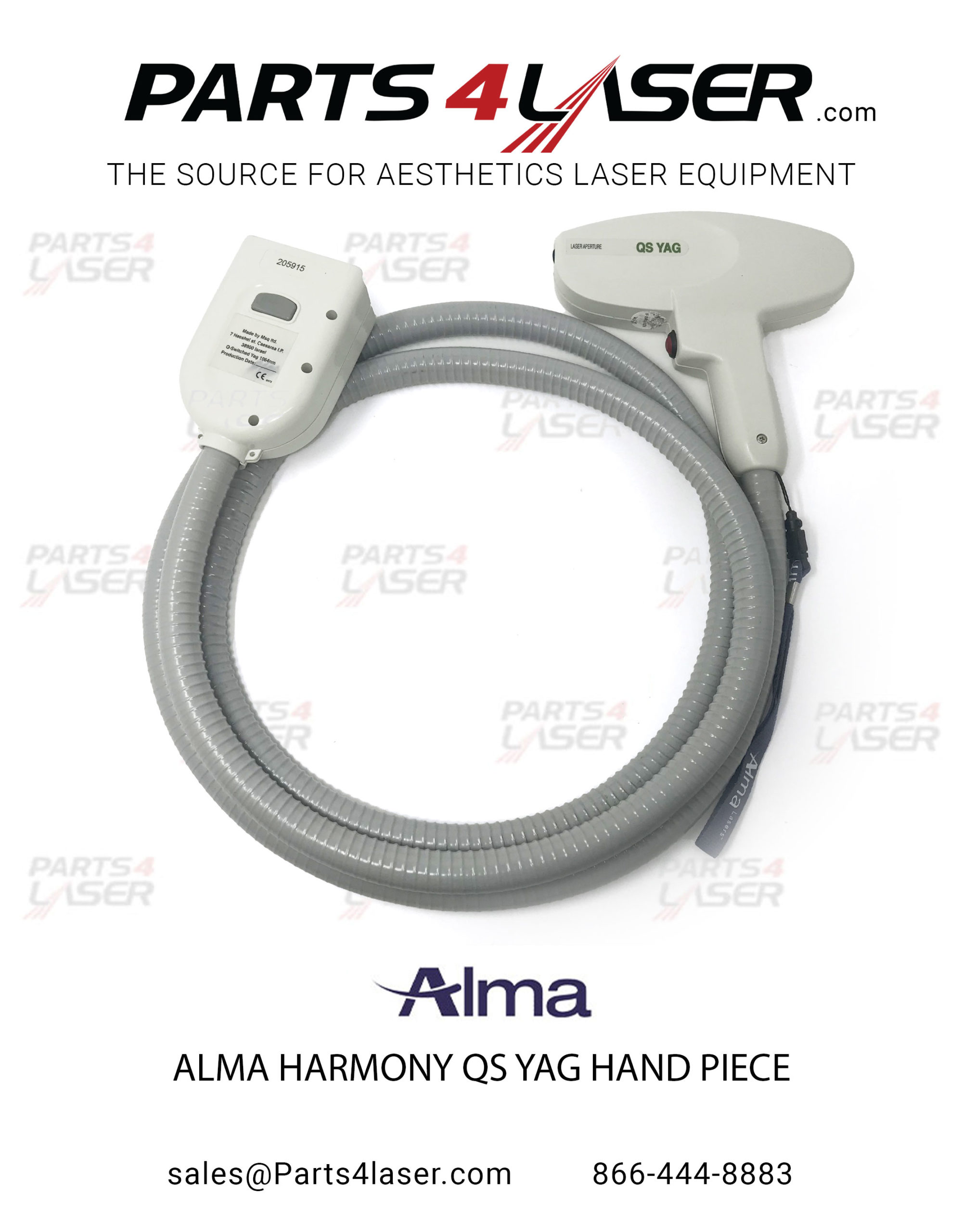 ALMA HARMONY QS YAG HAND PIECE REFURBISHMENT