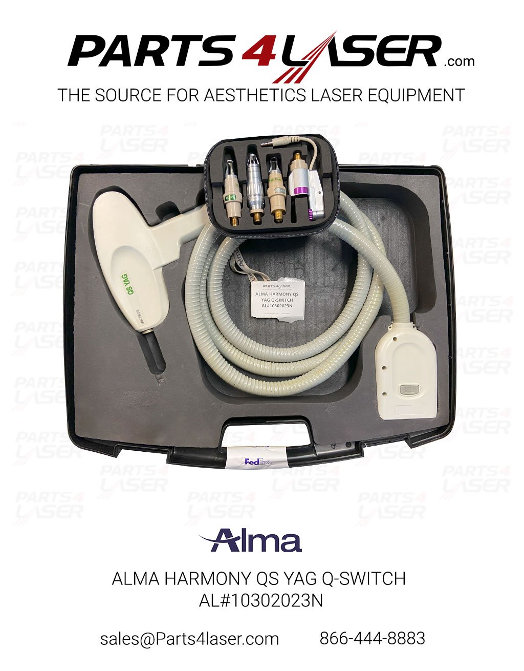 ALMA HARMONY QS YAG Q-SWITCH HAND PIECE AL#10302023N