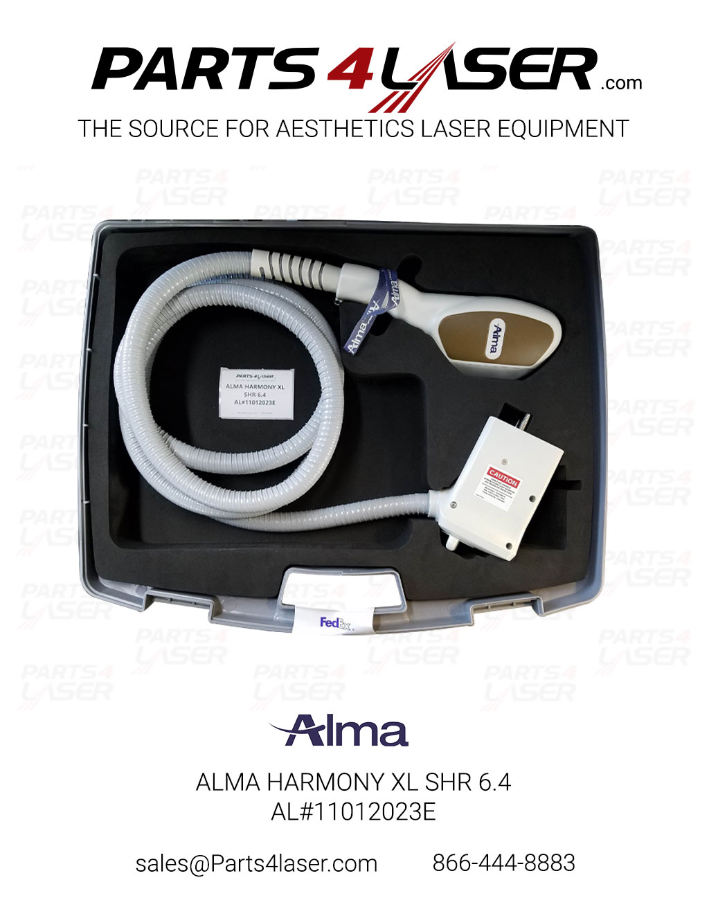 ALMA HARMONY XL PRO SHR HAND PIECE FOR SALE 6.4 AL#11012023E
