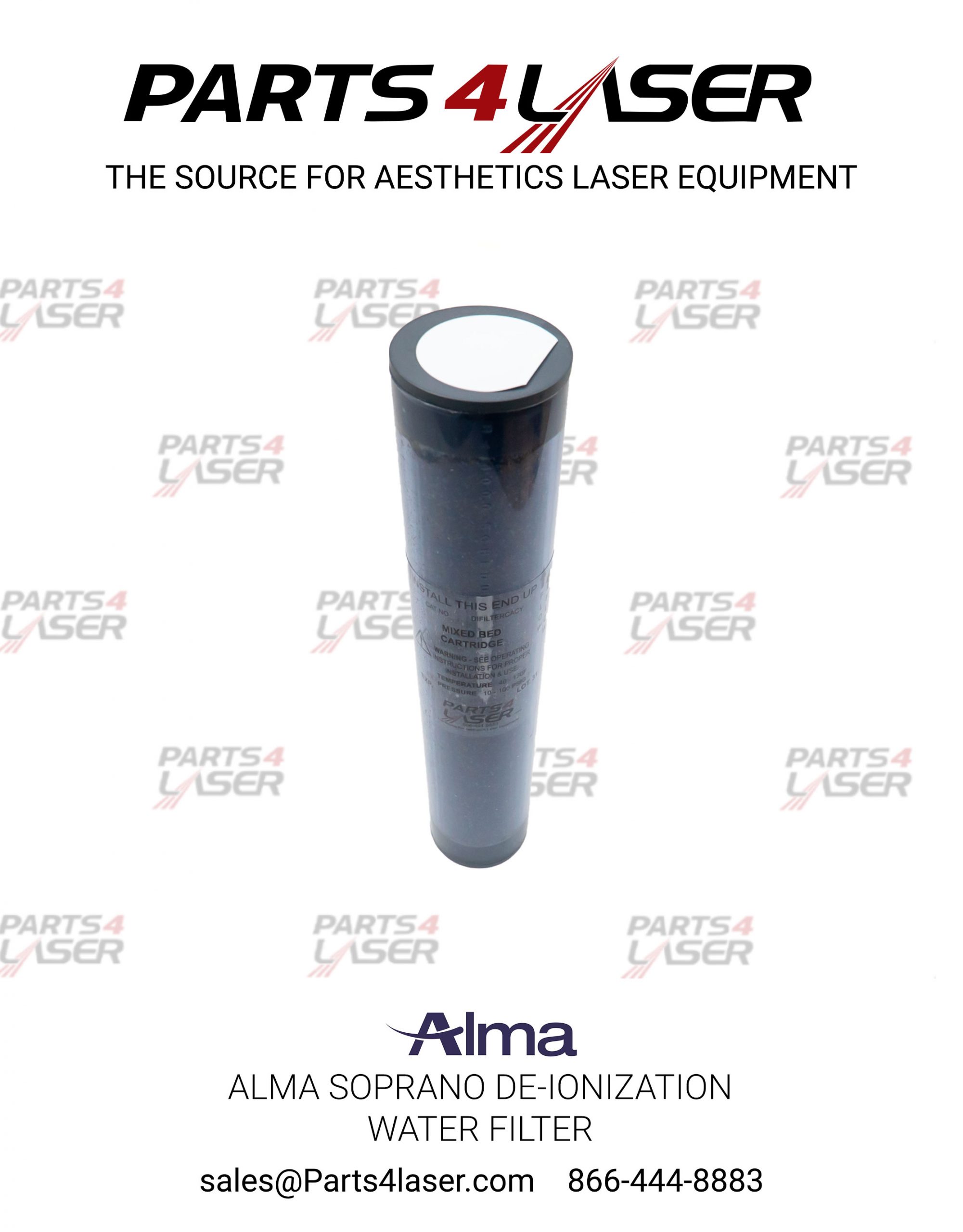 ALMA SOPRANO DE-IONIZATION WATER FILTER, DI WATER CARTRIDGE ALFI1119 B20