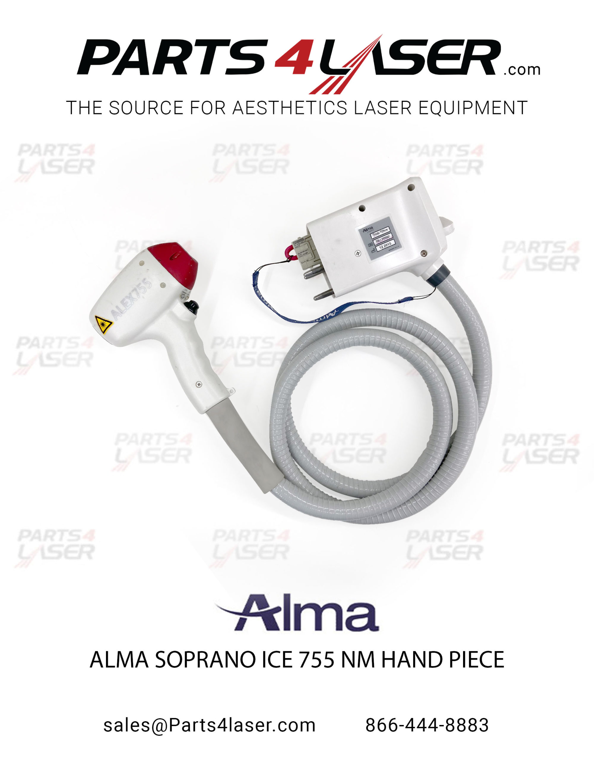 ALMA SOPRANO ICE 755nm ALEX HAND PIECE