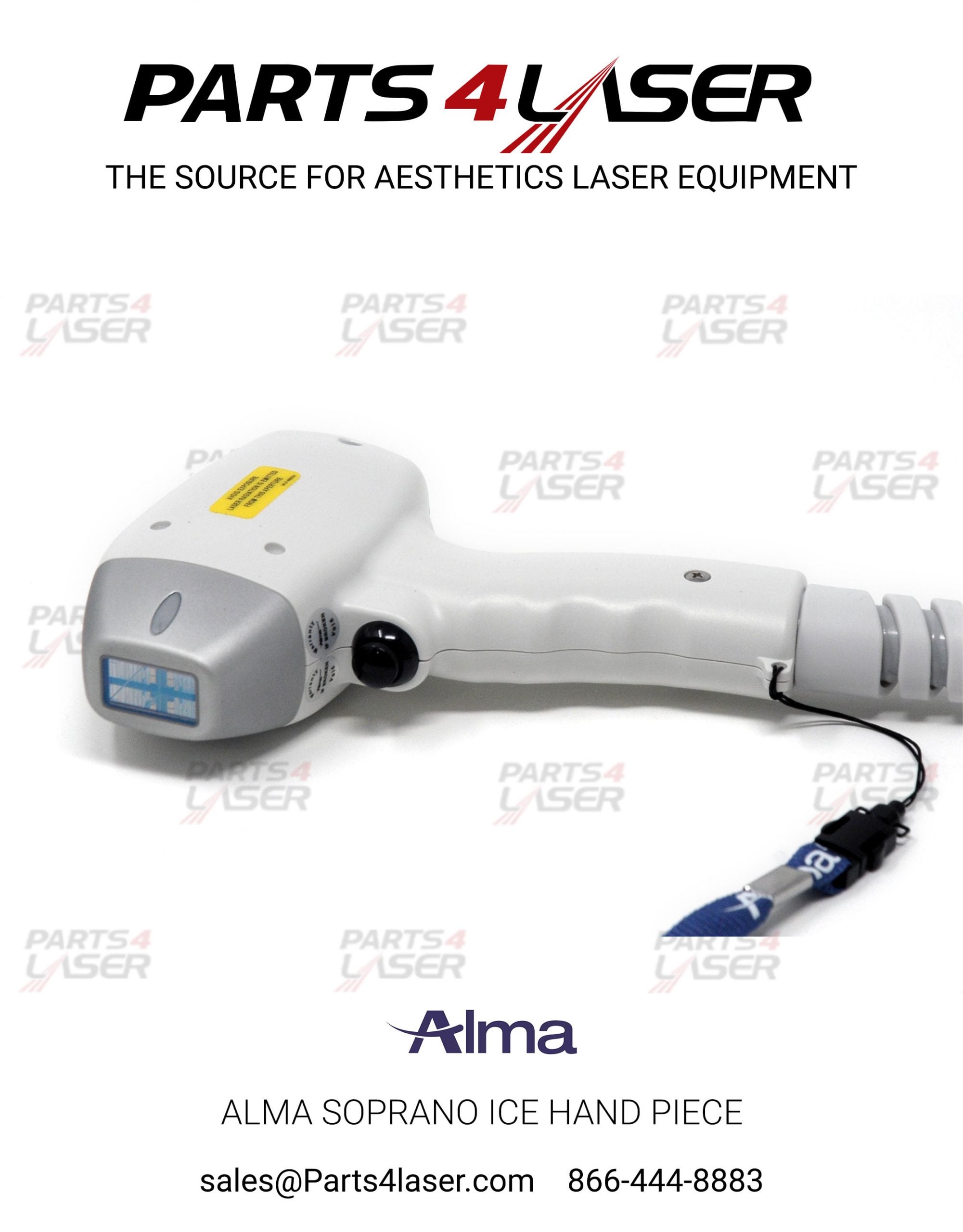 ALMA SOPRANO ICE HAND PIECE, ALMA SOPRANO SPEED HAND PIECE - SOPRANO LITE , ALHP1077