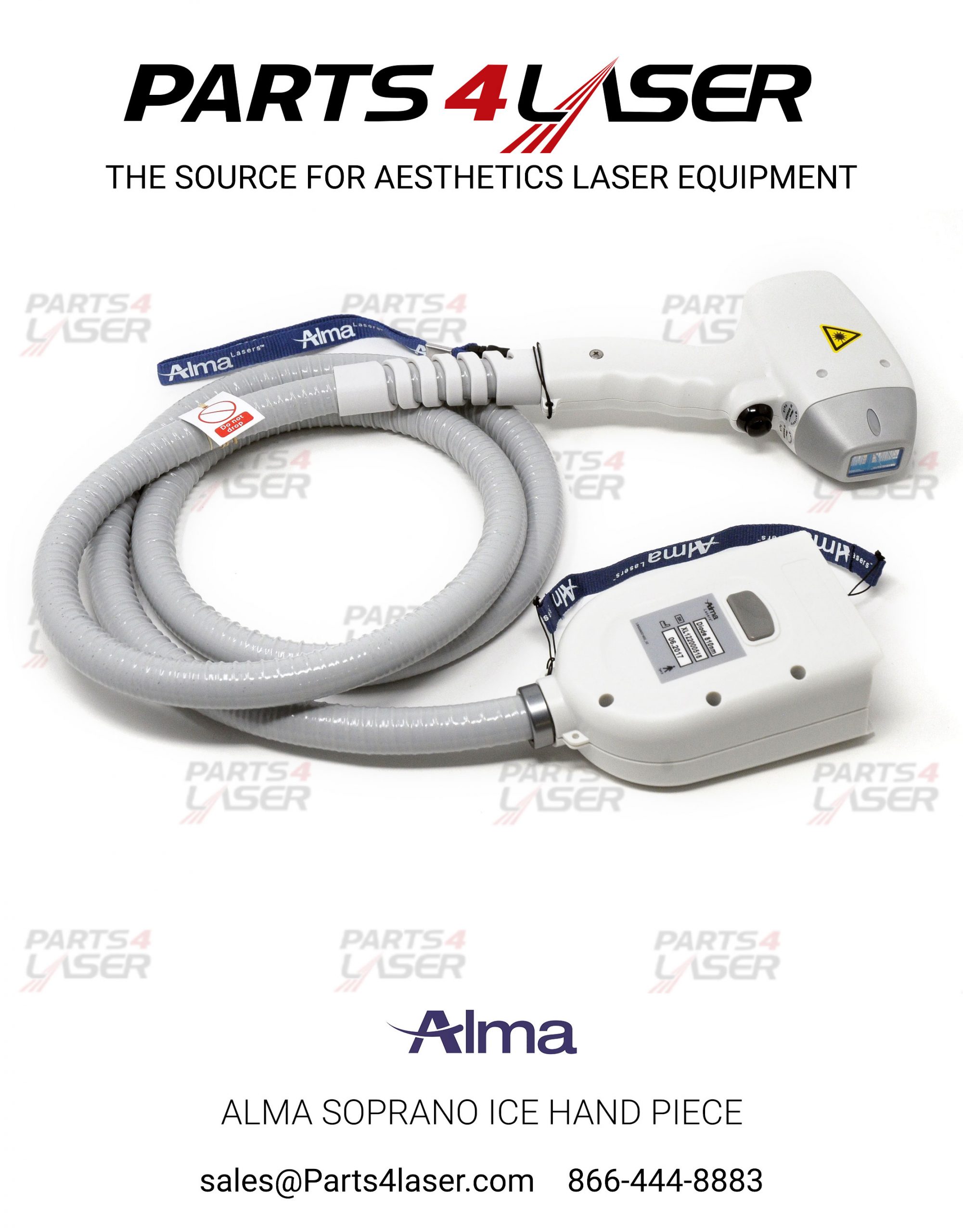 ALMA UMBILICAL HOSE TUBE FOR ALMA SOPRANO ICE ALCN2426 - Image 2