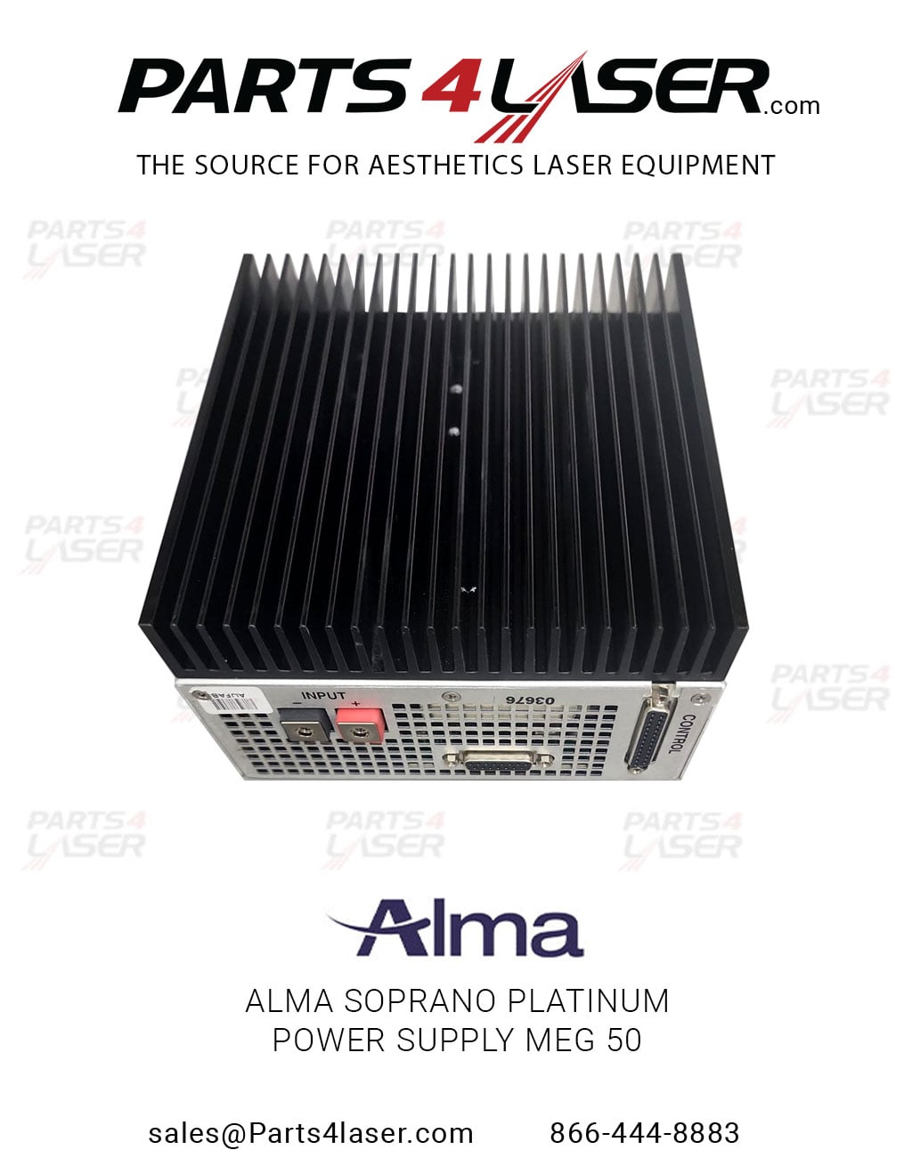 ALMA SOPRANO ICE , PLATINUM POWER SUPPLY MEG 50 ALPS3117 - Image 2