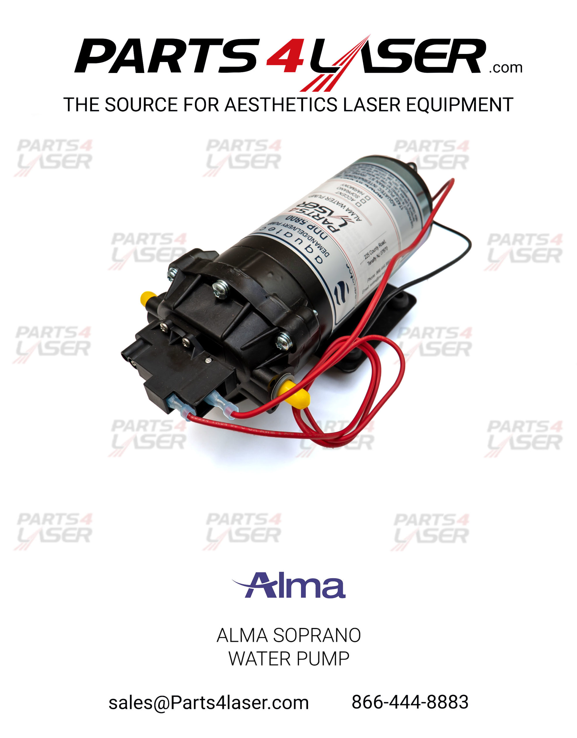 ALMA SOPRANO XL, XLI,ICE , PLATINUM, TITANIUM WATER PUMP ALPU1039