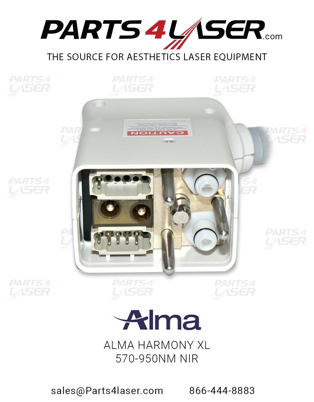 Alma Harmony XL NIR 570nm Yellow Hand Piece, Repair/Refurbish Your Hand Piece, HXL - Image 5