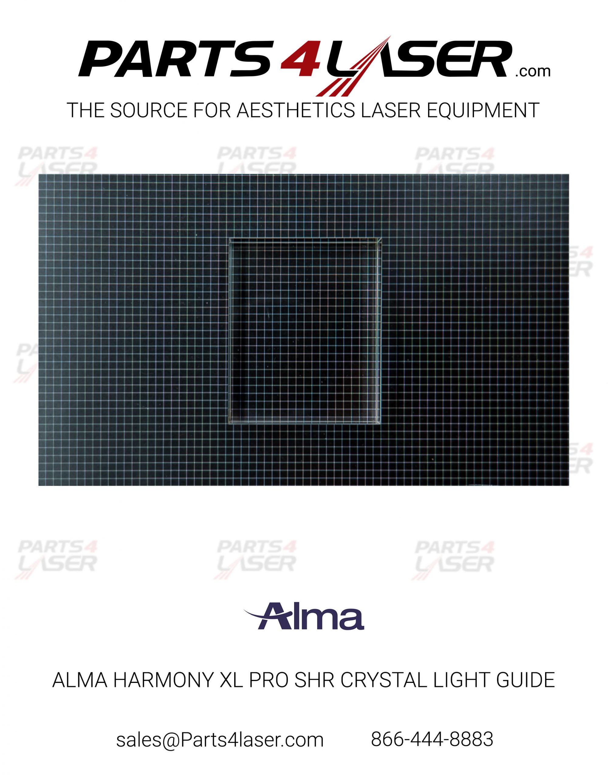 ALMA HARMONY XL PRO SHR CRYSTAL LIGHT GUIDE - Image 2