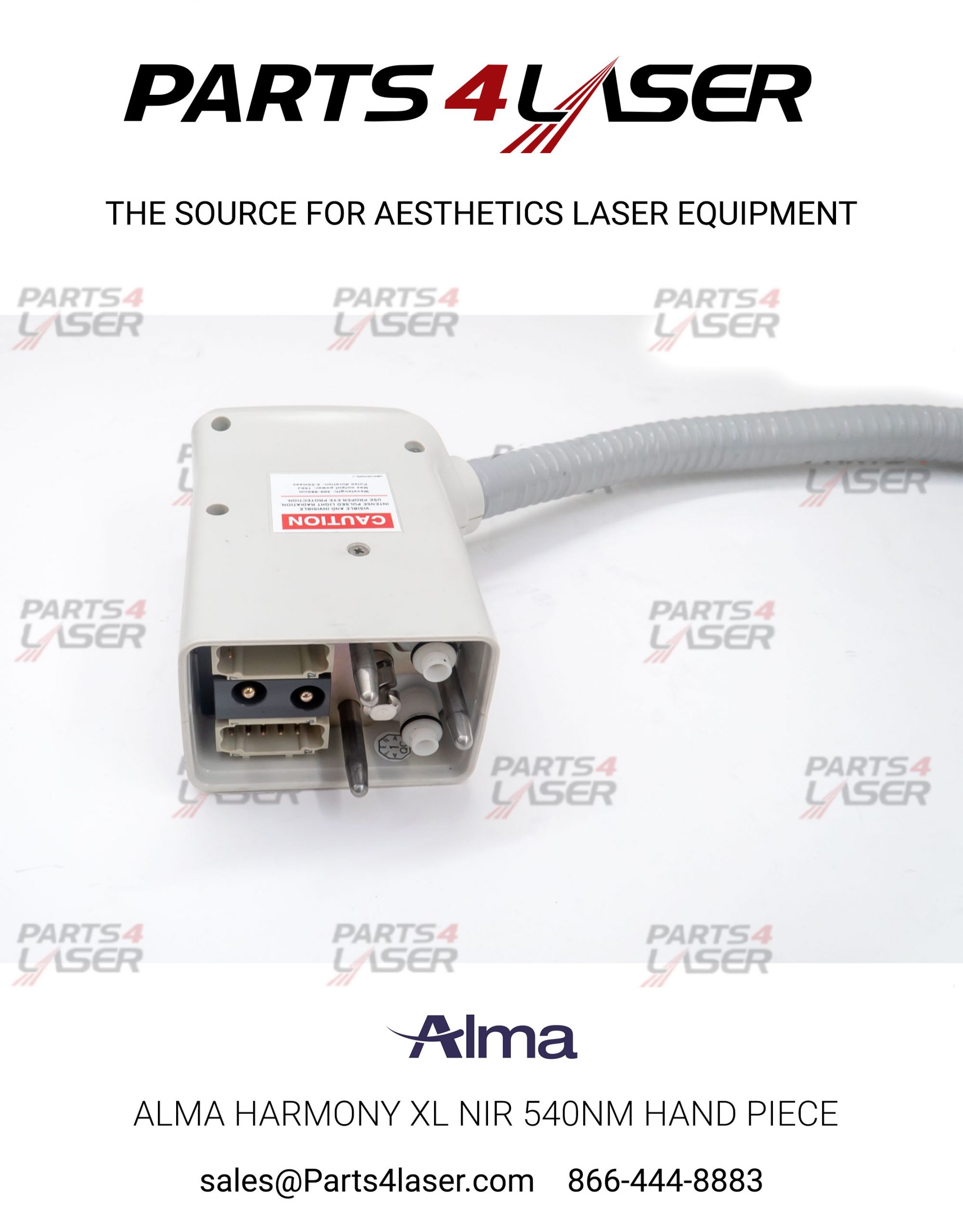 ALMA HARMONY XL 540nm COOLED 3cm CRYSTAL Handpiece, Refurbish Your Hand Piece, HXL - Image 5