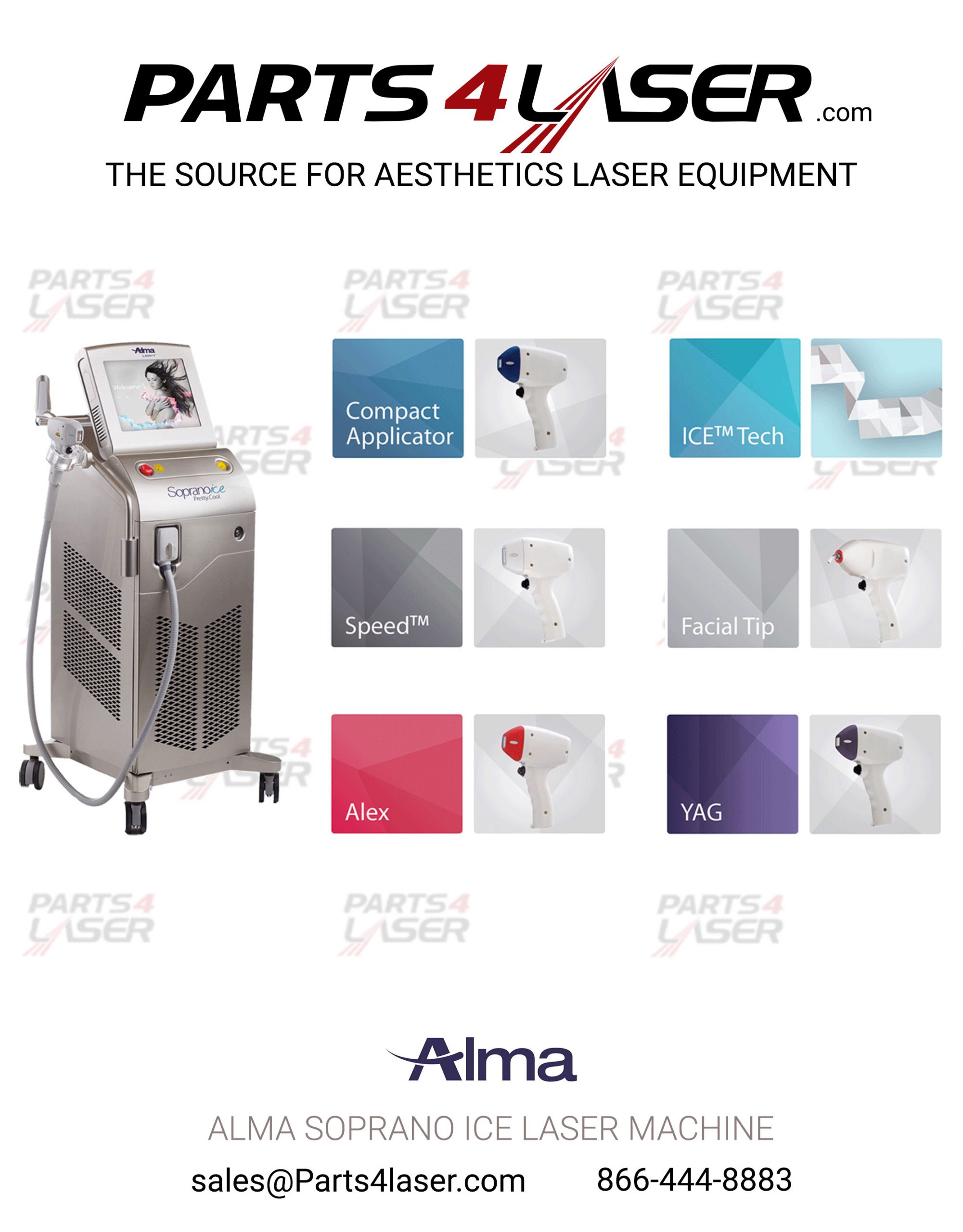 ALMA SOPRANO ICE LASER MACHINE - Image 3