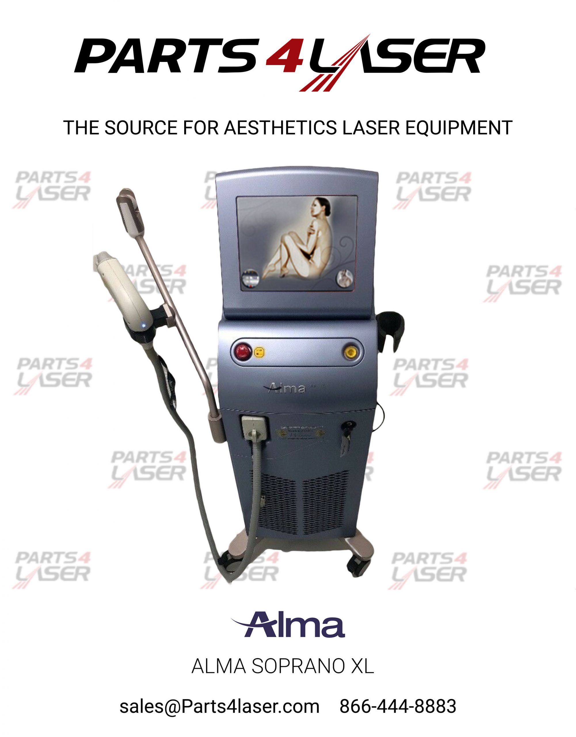 ALMA SOPRANO UMBILICAL WITH 2 METAL AND RELIEF GREY - HOSE ONLY. NO WIRE NO TUBE ALCN3446 - Image 4