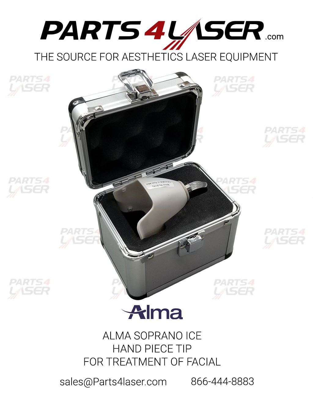 ALMA SOPRANO ICE HAND PIECE TIP FOR TREATMENT OF FACIAL ALOP3172 - Image 3