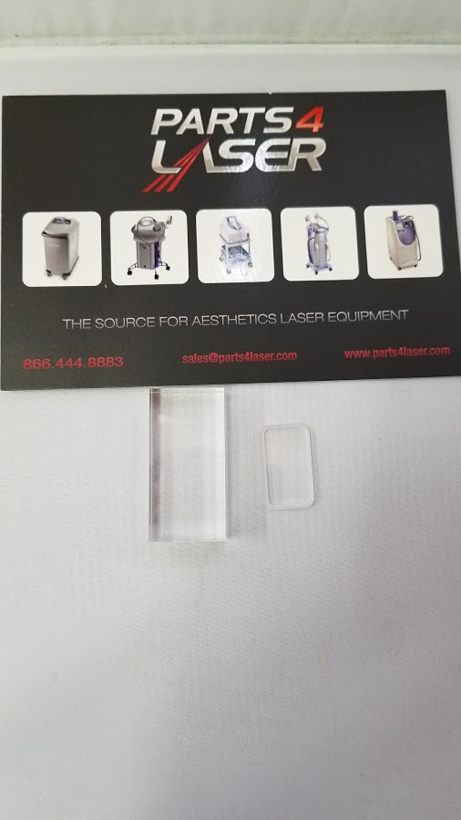 ALMA SOPRANO ICE LIGHT GUIDE AND CHILL TIP CRYSTAL HAND PIECE - Platinum