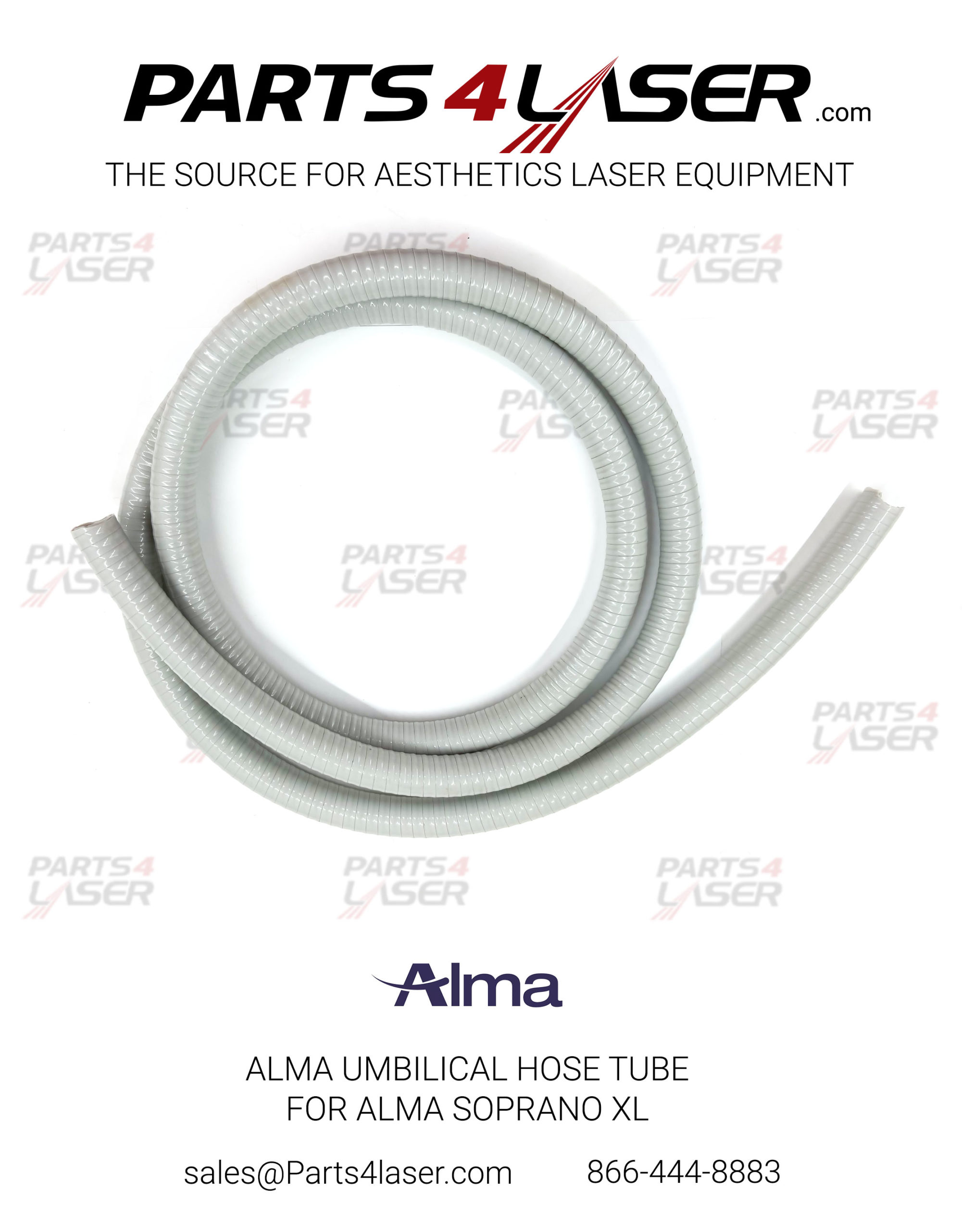 ALMA UMBILICAL HOSE TUBE FOR ALMA SOPRANO XL ALCN2426