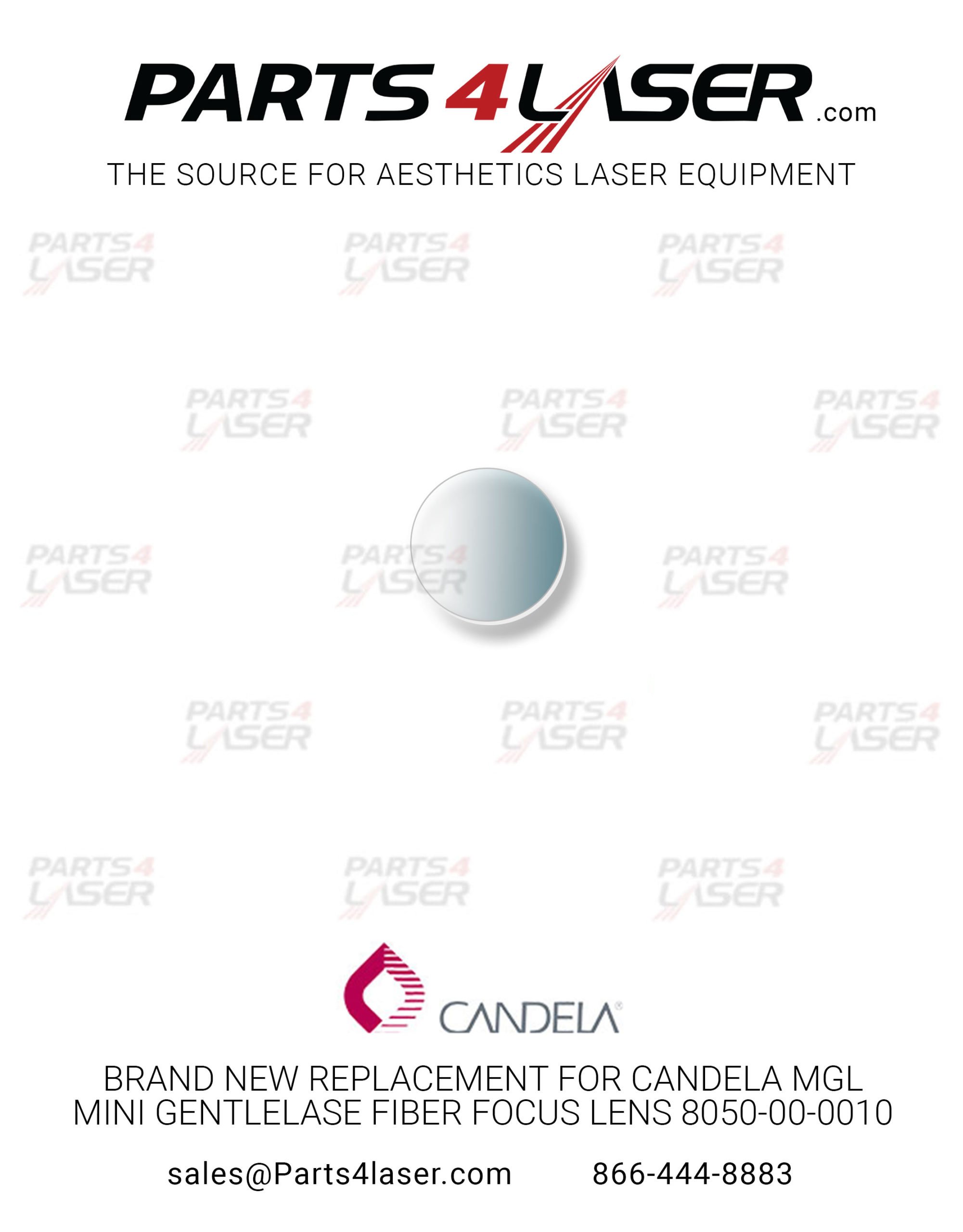 CANDELA MGL, MINI GENTLELASE, GLP FIBER FOCUS LENS 8050-00-0010