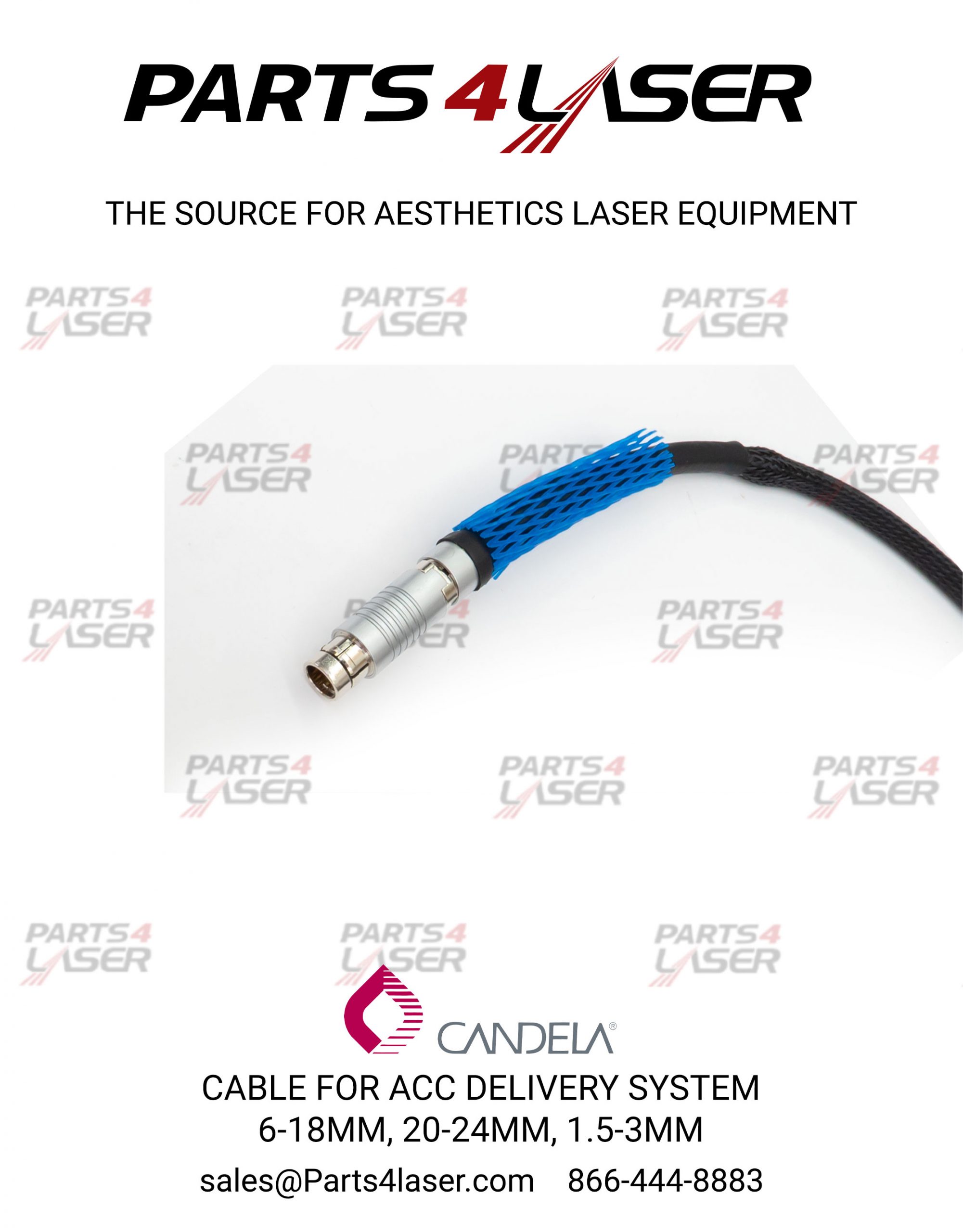 CANDELA ACC COMMUNICATION CABLE FOR PRO, CANDELA PRO DELIVERY SYSTEM CACC2352 D79 - Image 3
