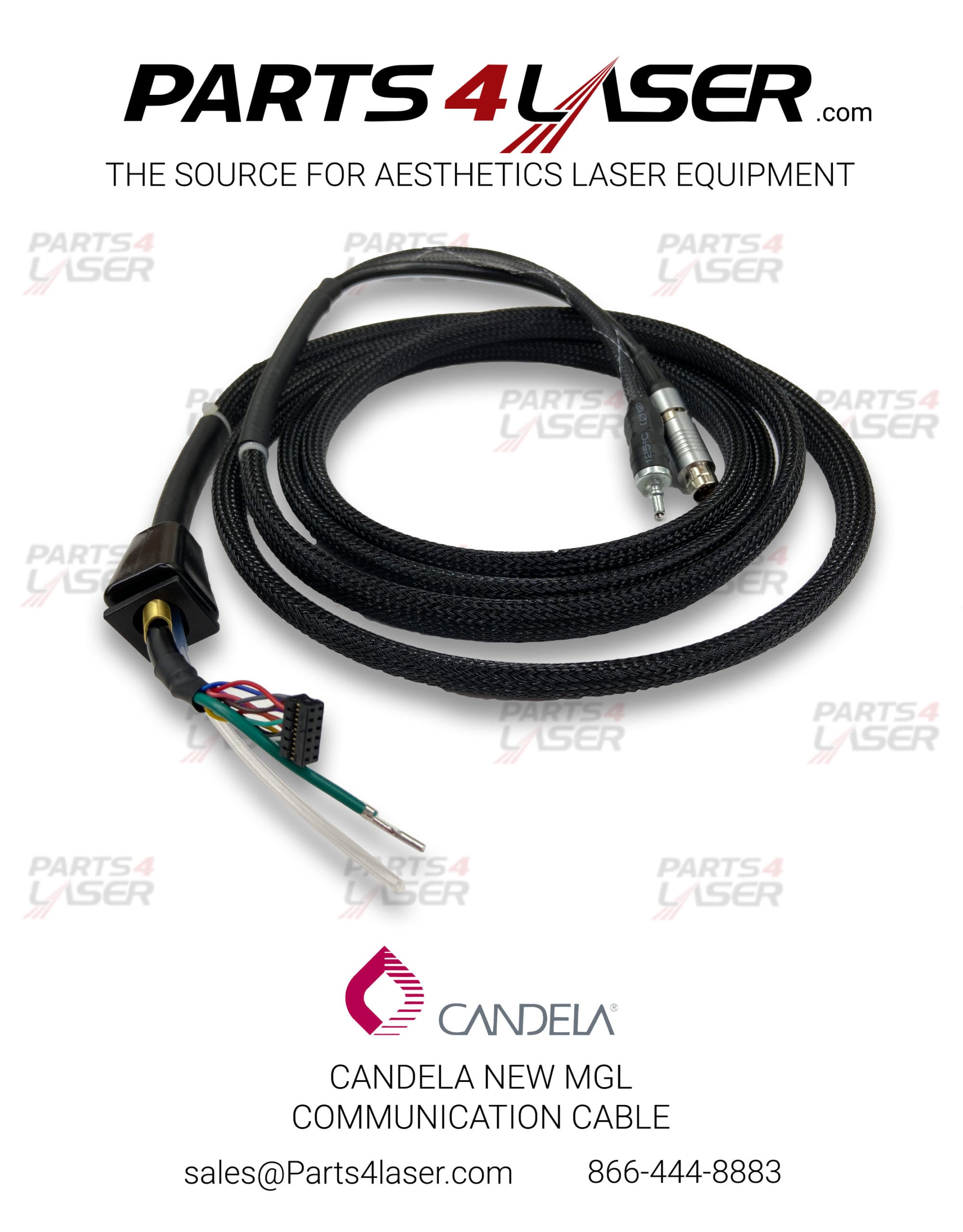 CANDELA COMMUNICATION CABLE FOR CANDELA MGL DELIVERY SYSTEM 7122-00-3797 , CACC2579, D80 - Image 2