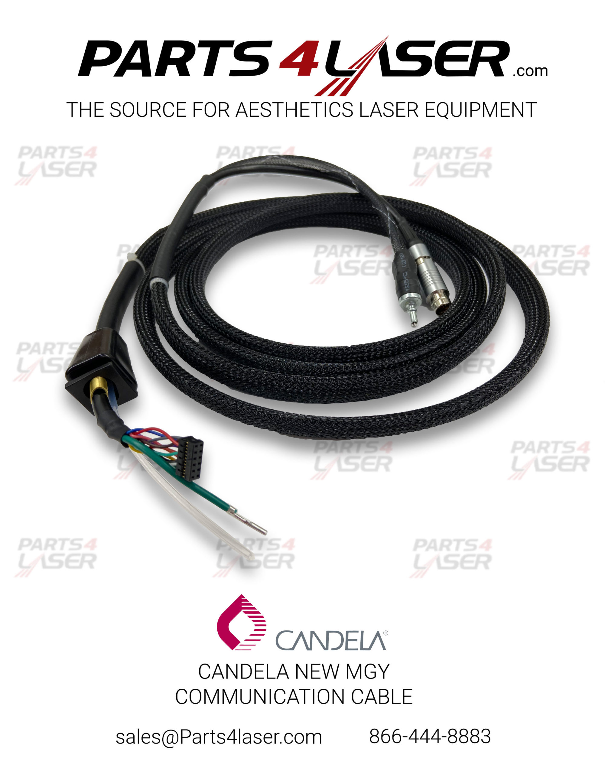 CANDELA COMMUNICATION CABLE FOR CANDELA MGY DELIVERY SYSTEM 7122-00-3792, CACC2804, D64 - Image 2