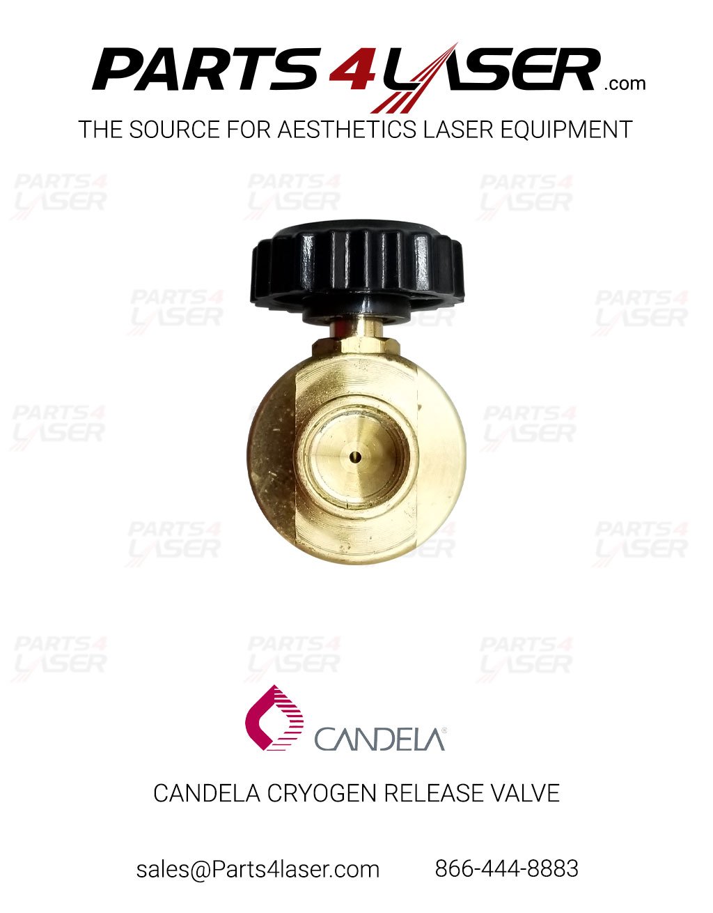 CANDELA CRYOGEN RELEASE VALVE CACN2391, F95 - Image 3
