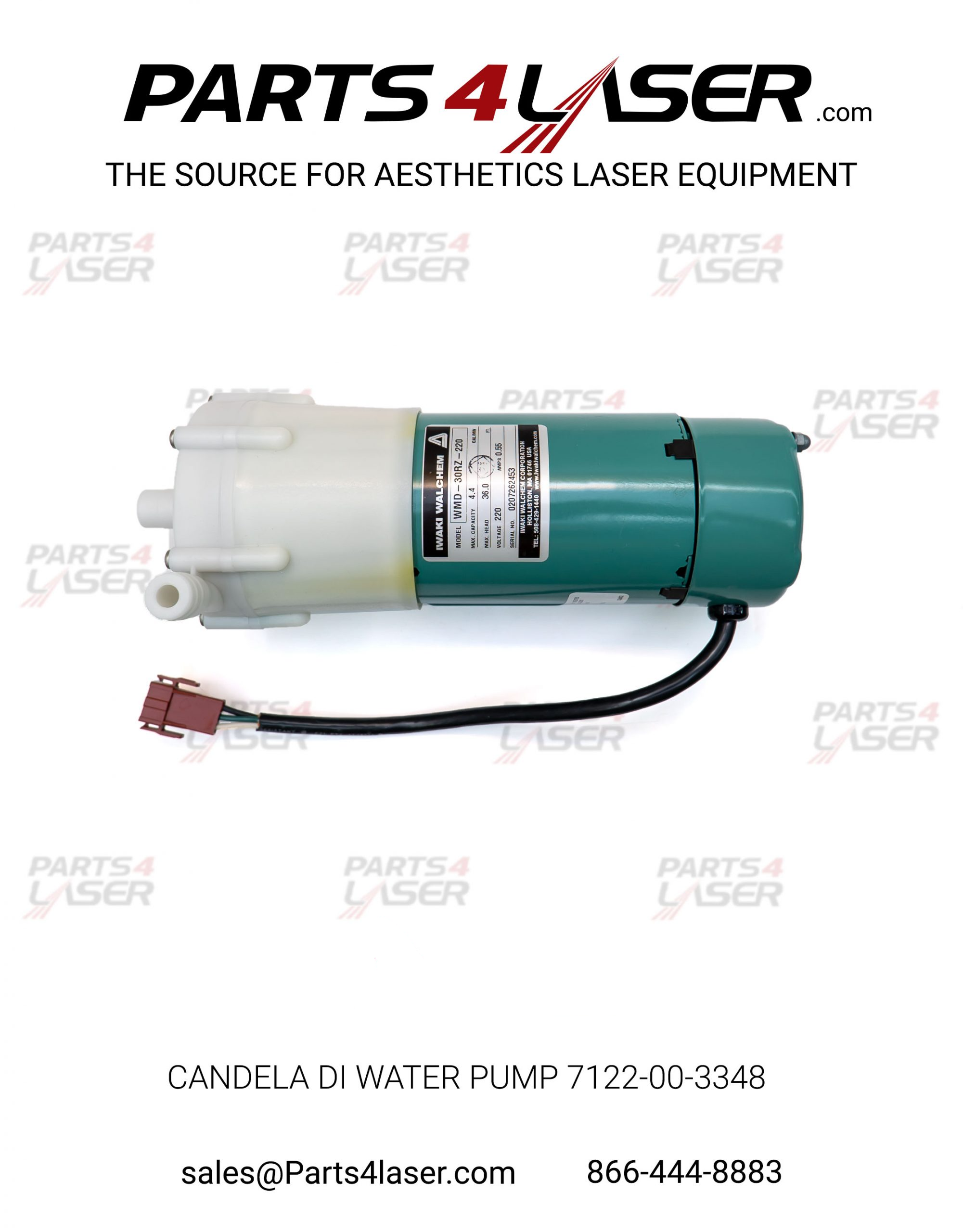 CANDELA DI WATER PUMP 7122-00-3348 MGL MGY VBEAM 1 CAPU1205 - Image 3