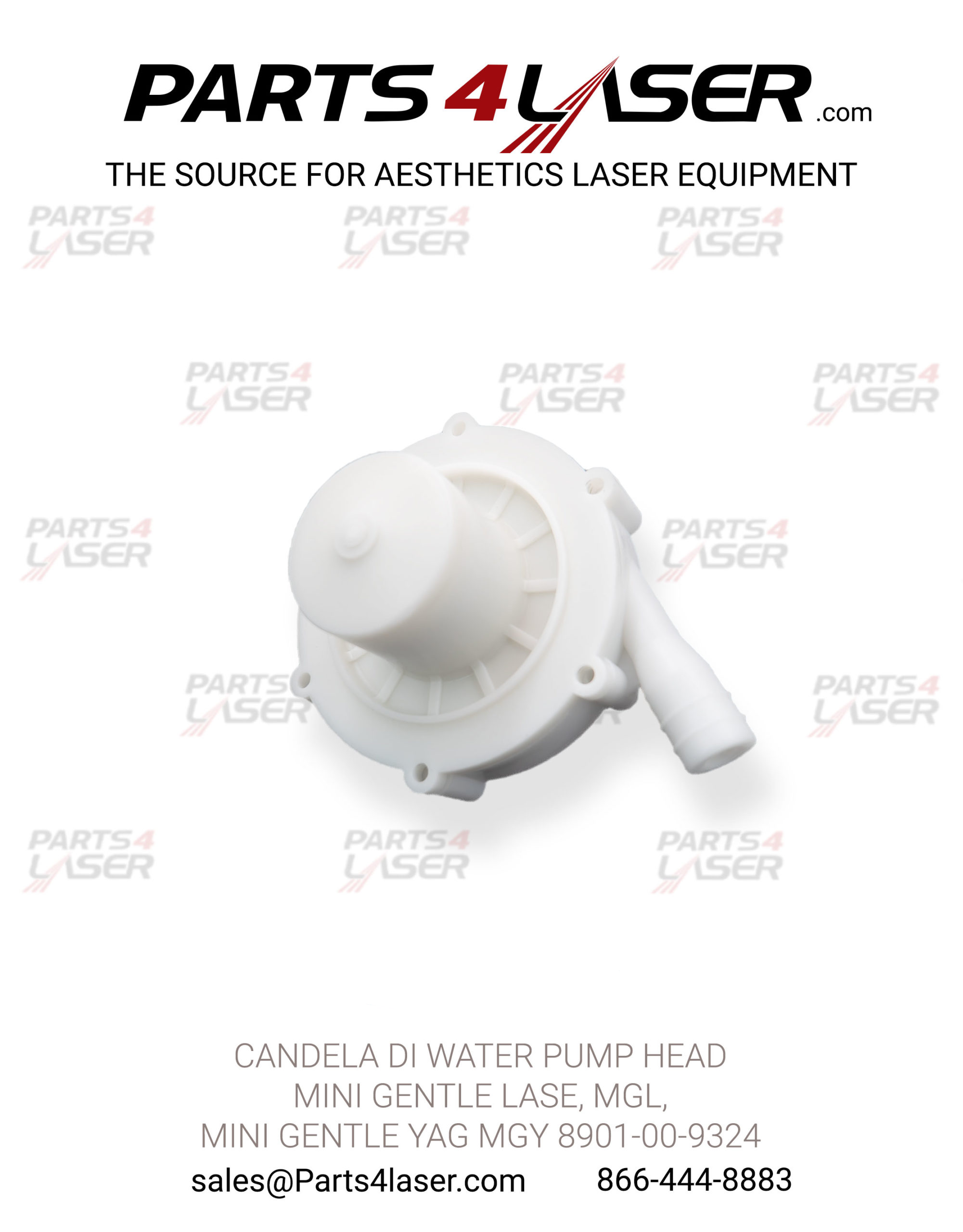 CANDELA DI WATER PUMP HEAD IMPELLER MINI GENTLE LASE, MGL, MINI GENTLE YAG MGY 8901-00-9324 , CAPU1318