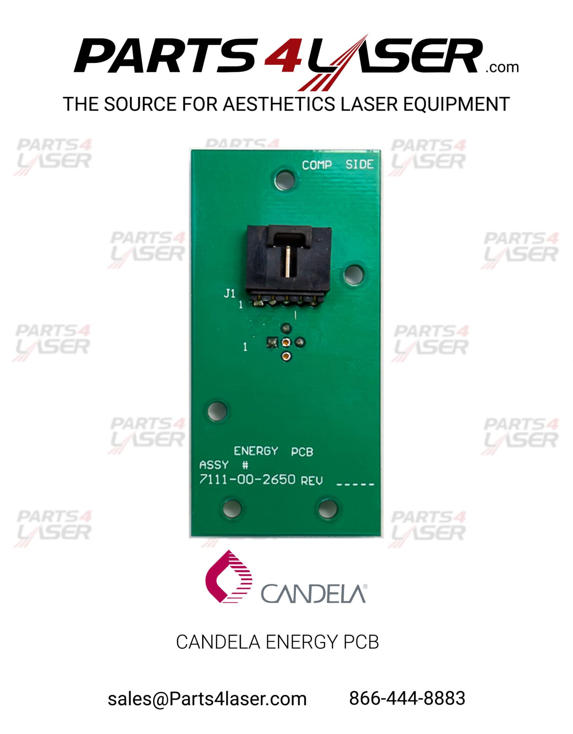 CANDELA MINI GENTLE YAG MGY ENERGY PCB 7111-10-2650 - Image 2