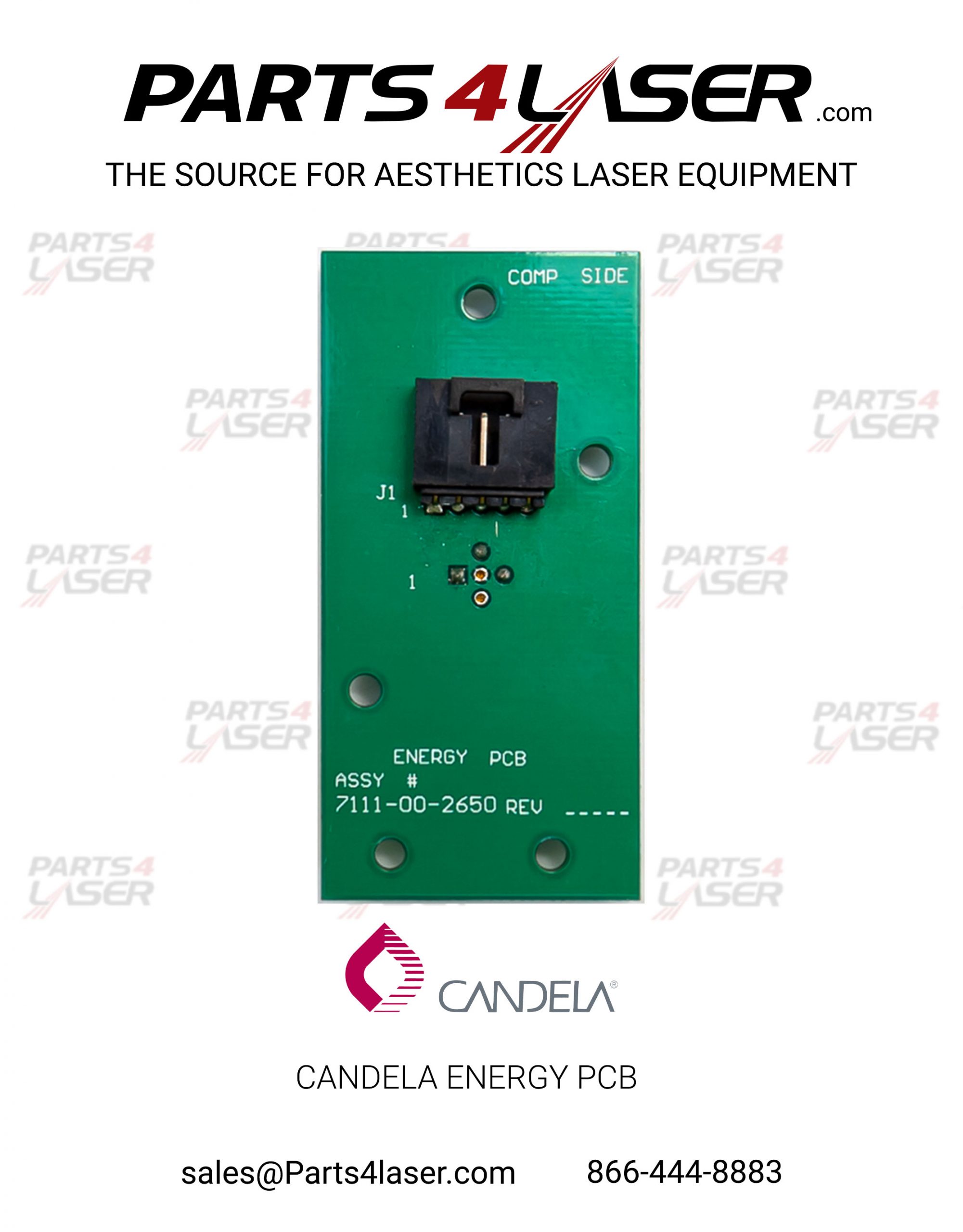 CANDELA MINI GENTLE YAG MGY ENERGY PCB 7111-10-2650 - Image 2