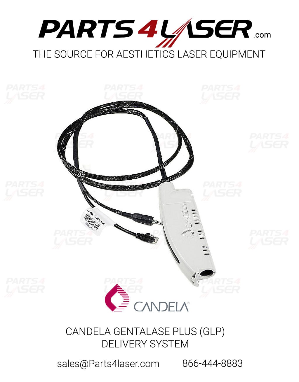 CANDELA GENTALASE PLUS (GLP) DELIVERY SYSTEM