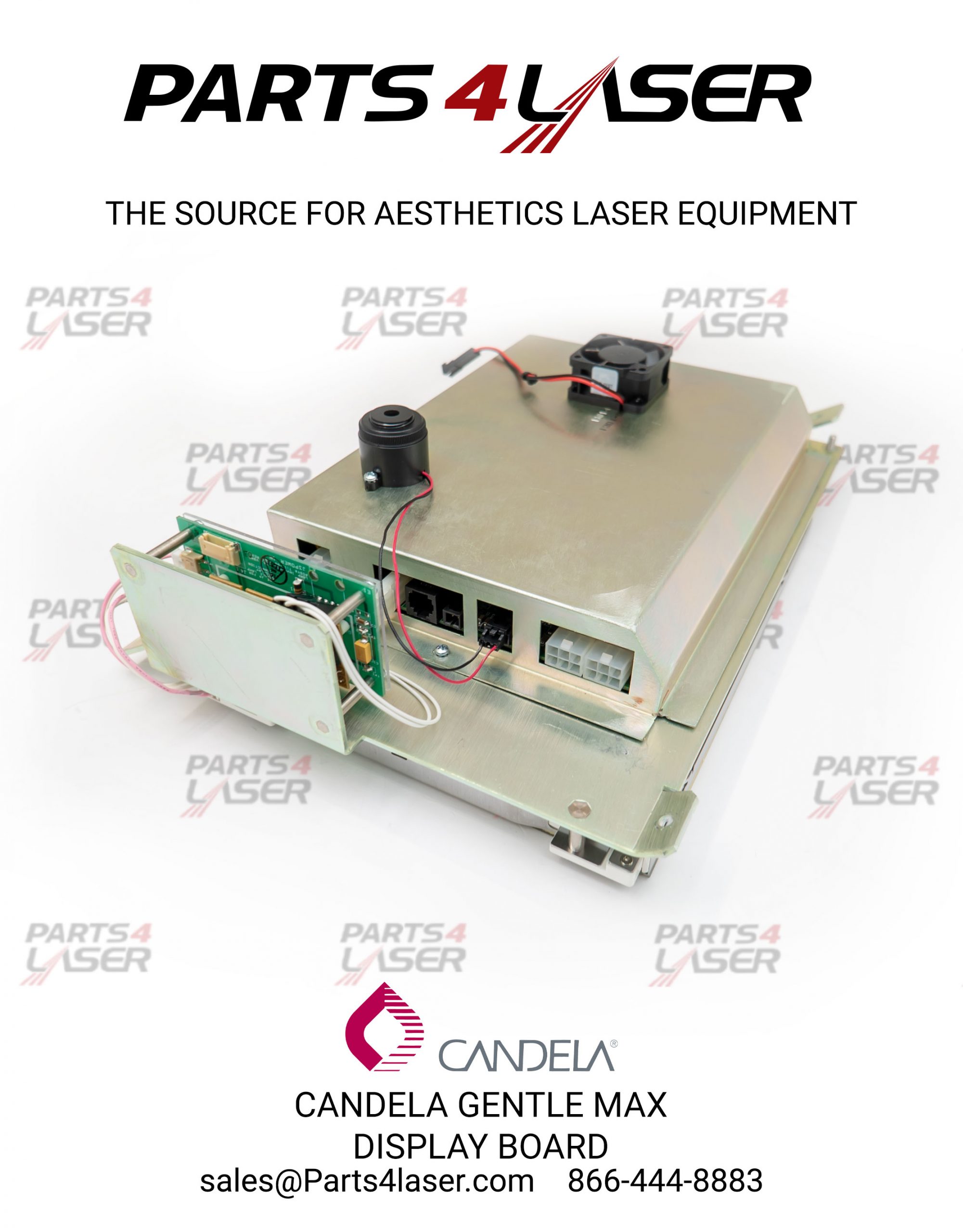 CANDELA GMAX GENTLE MAX DISPLAY MODULE BOARD CAPC2866 F86 - Image 2