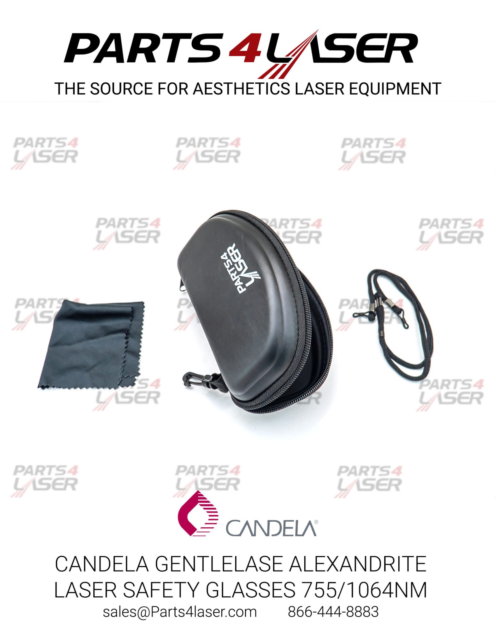 CANDELA GENTLELASE ALEXANDRITE LASER SAFETY GLASSES 755/1064nm , CAGO1305 - Image 3