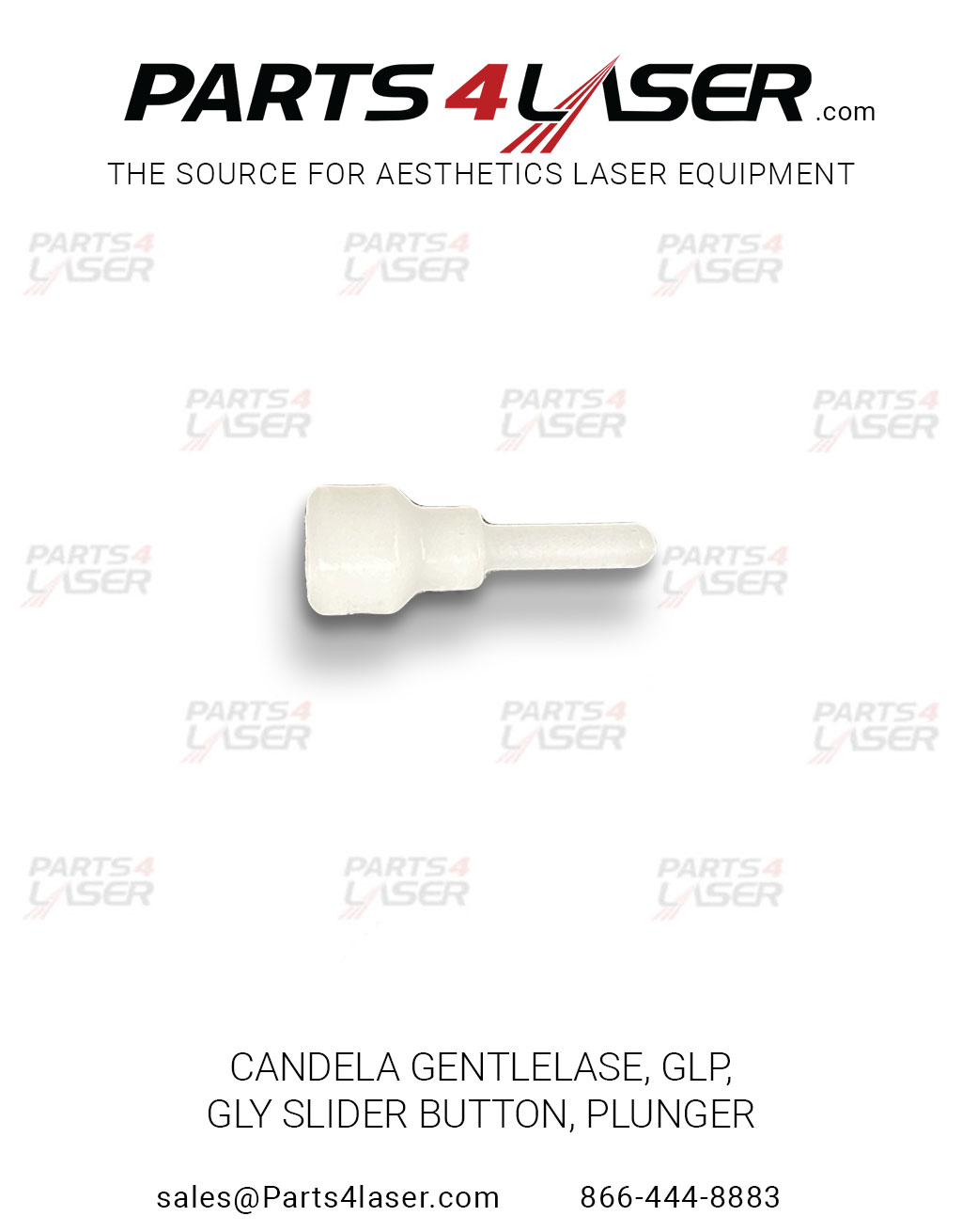CANDELA GENTLELASE, GLP, GLY SLIDER BUTTON, PLUNGER CACN1345