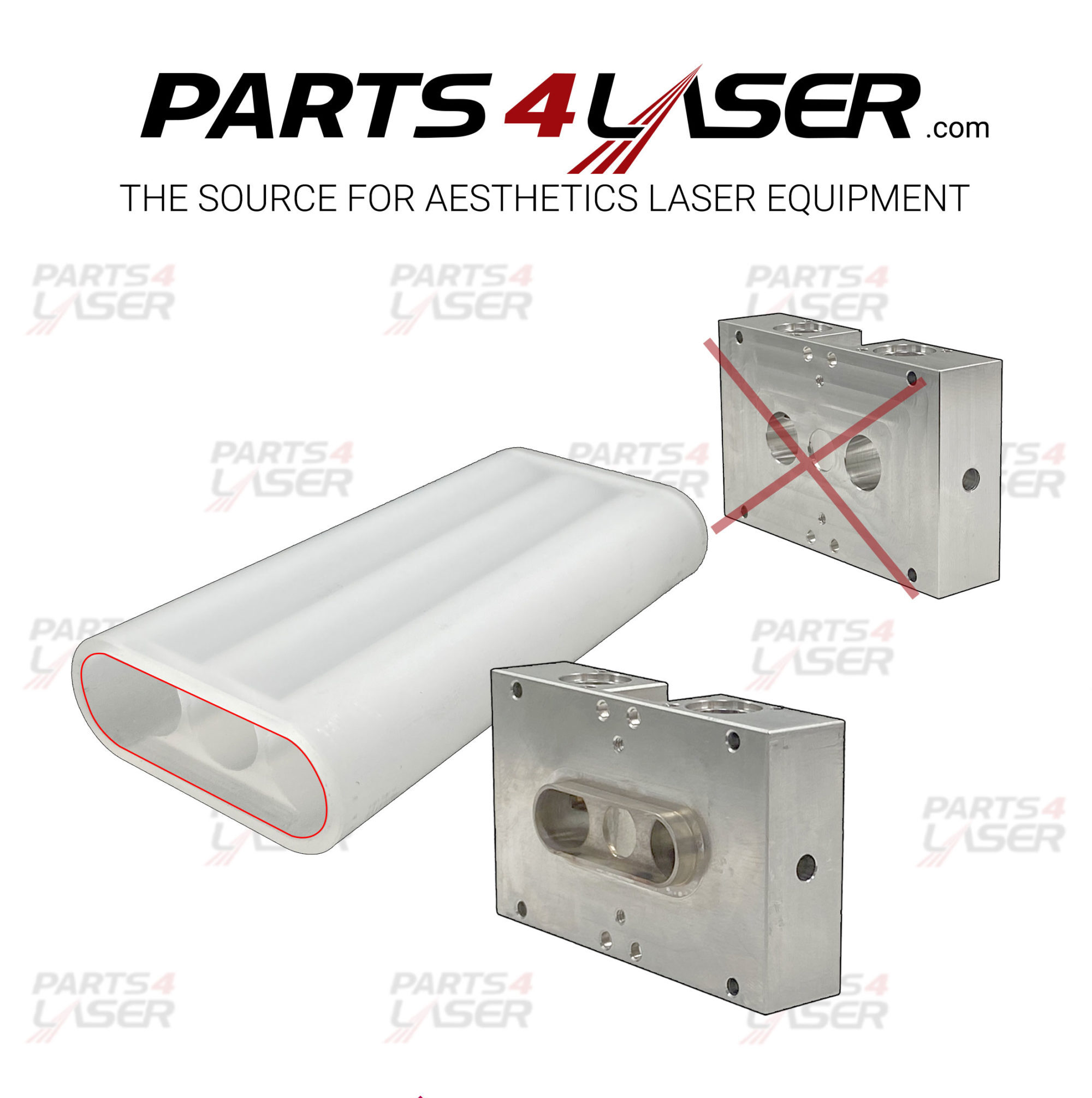 O-Ring TRIPLE BORE FOR CANDELA® (Pack of 25) OVAL NEW VERSION CACN3682 - Image 2