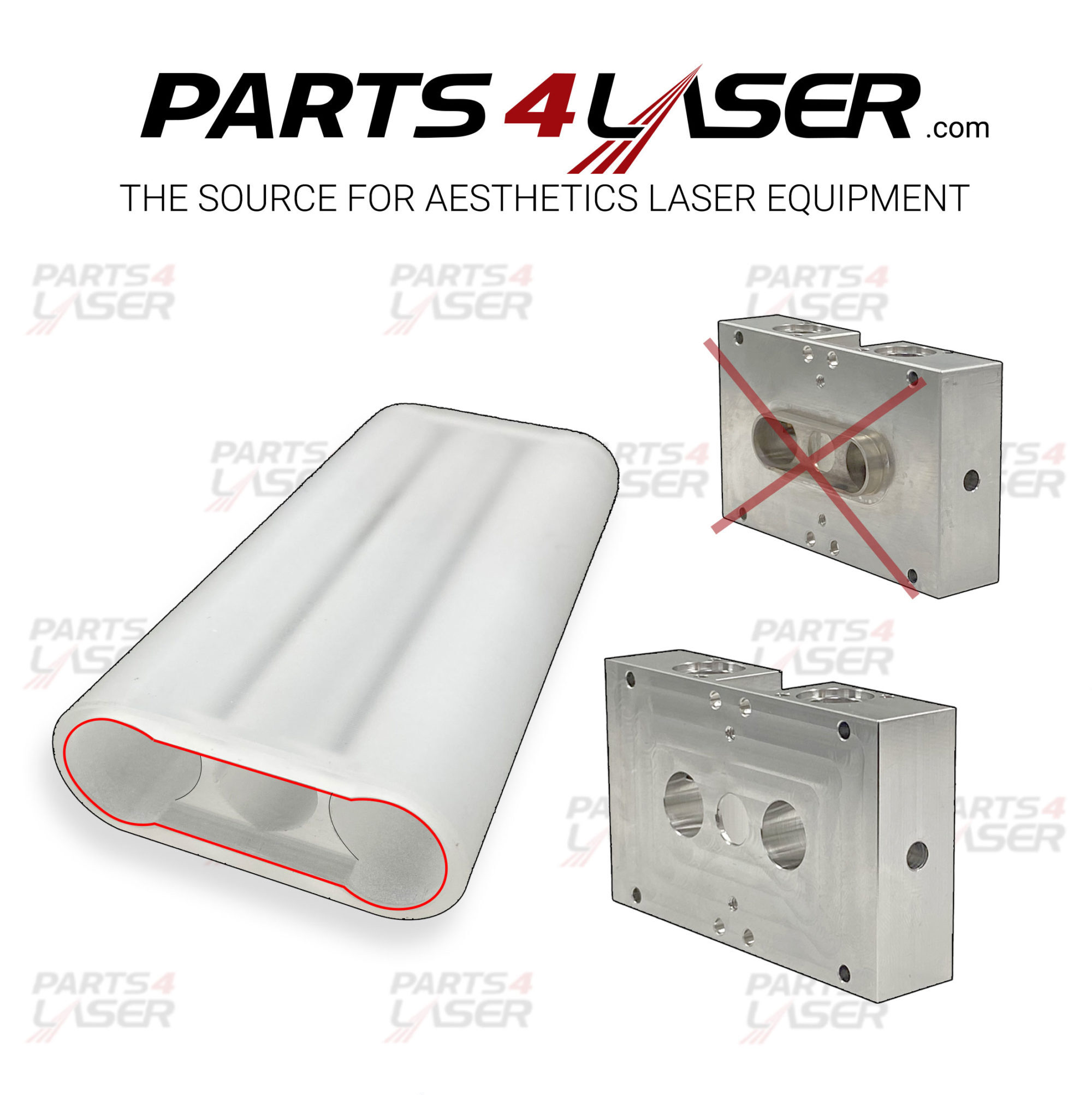 O-Ring TRIPLE BORE FOR CANDELA® (Pack of 25) OVAL NEW VERSION CACN3682 - Image 3