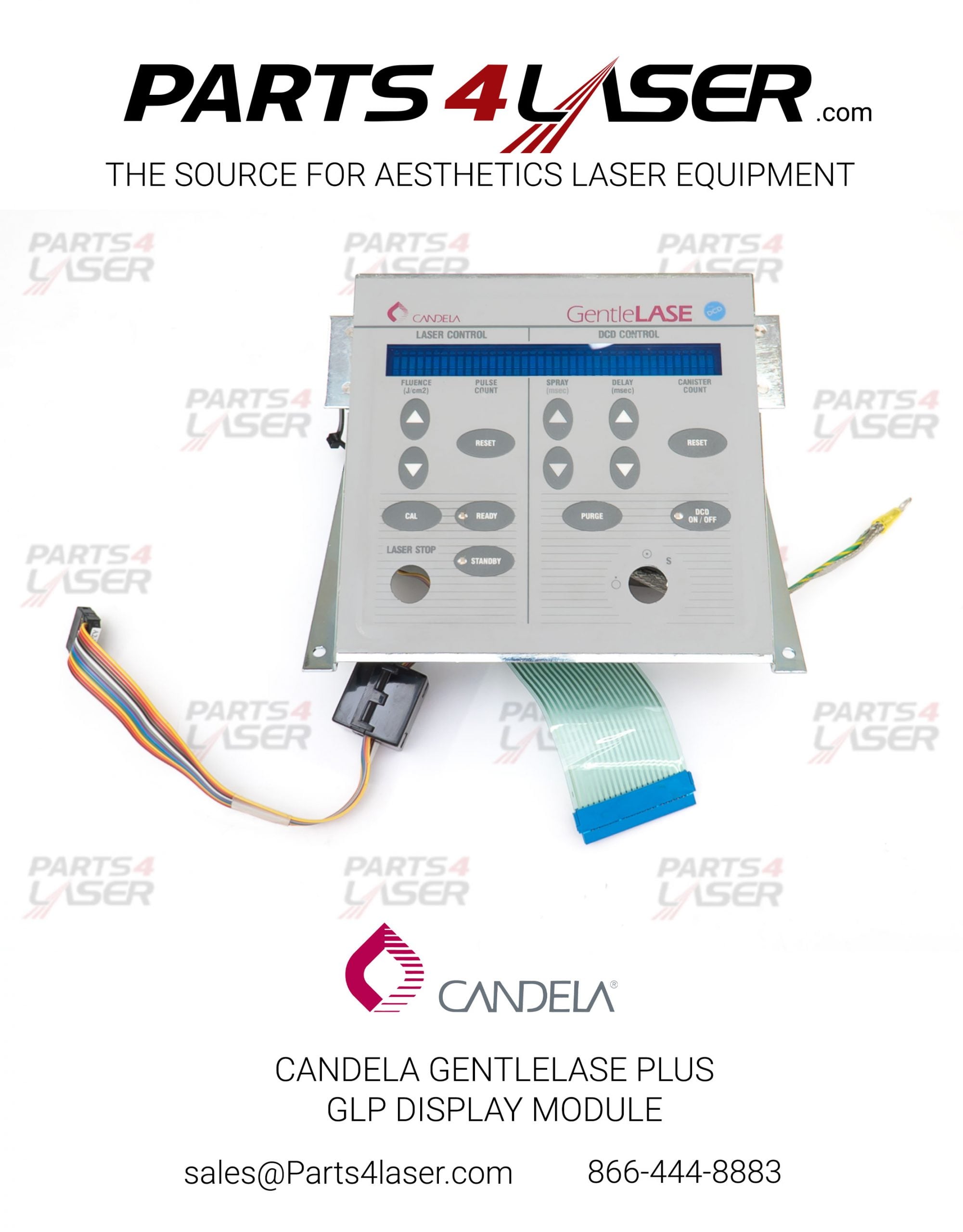 CANDELA GENTLELASE PLUS GLP DISPLAY MODULE CACN2698