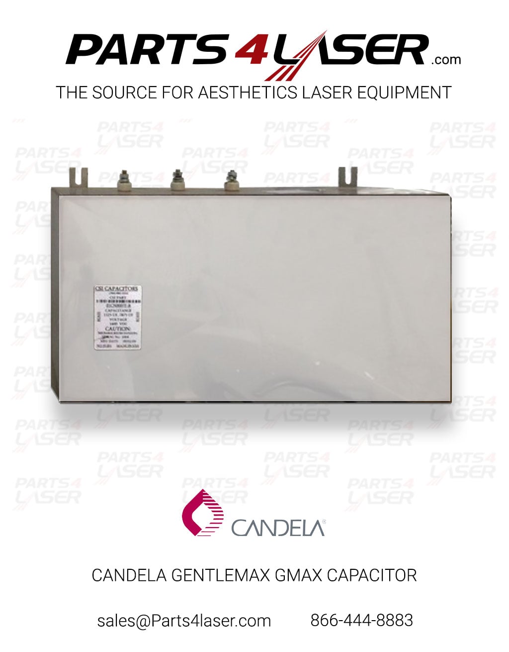 CANDELA GENTLEMAX GMAX CAPACITOR, CAPS1209