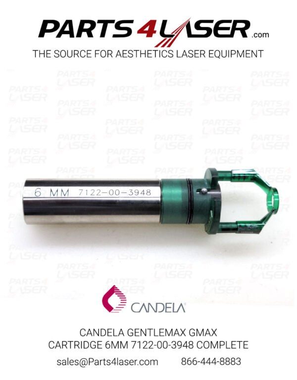 CANDELA GENTLEMAX GMAX CARTRIDGE 6MM 7122-00-3948 COMPLETE CAOP3463