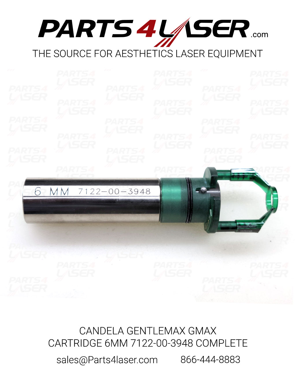 CANDELA GENTLEMAX GMAX CARTRIDGE 6MM 7122-00-3948 COMPLETE CAOP3463