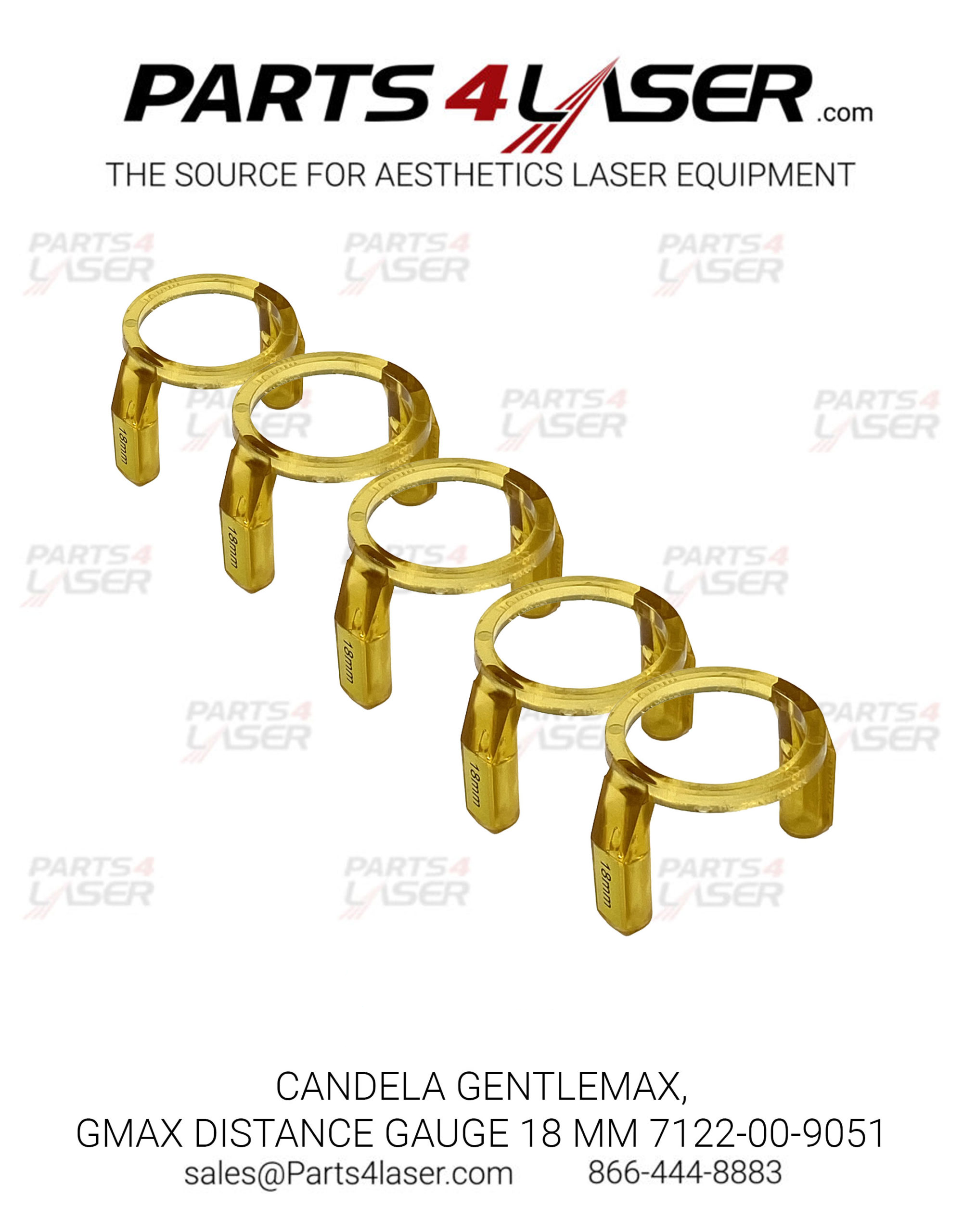 CANDELA GENTLEMAX, GMAX DISTANCE GAUGE 18MM 7122-00-9051 CACN1373 B2