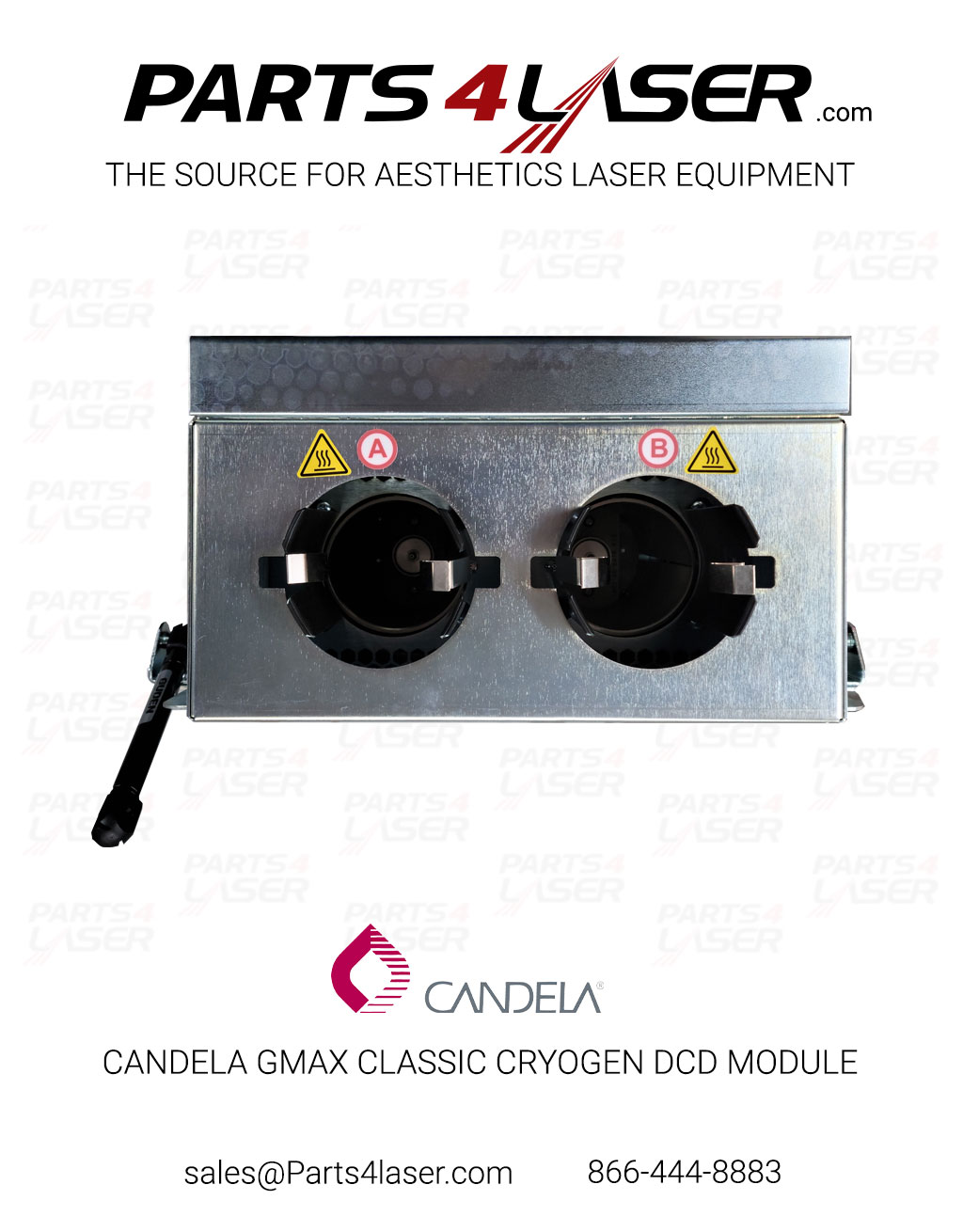 CANDELA GMAX CLASSIC CRYOGEN DCD MODULE 7122-00-3990 CACN3448 - Image 3