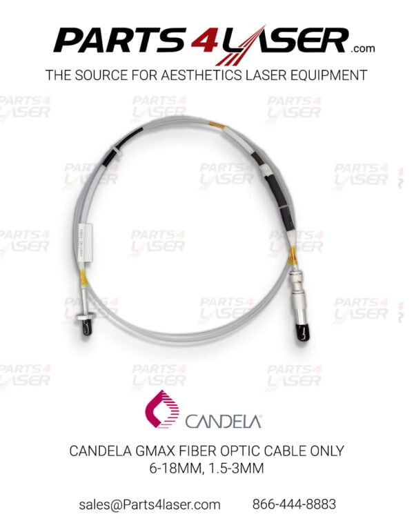 CANDELA GMAX FIBER OPTIC CABLE ONLY 6-18mm , 1.5-3mm CAFC3196