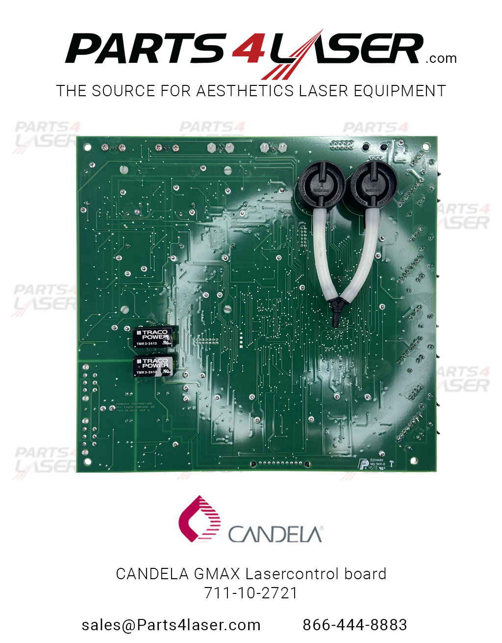 CANDELA GMAX, GENTLE MAX LASER CONTROL CPU BOARD 711-10-2721 CAPC1215 - Image 2