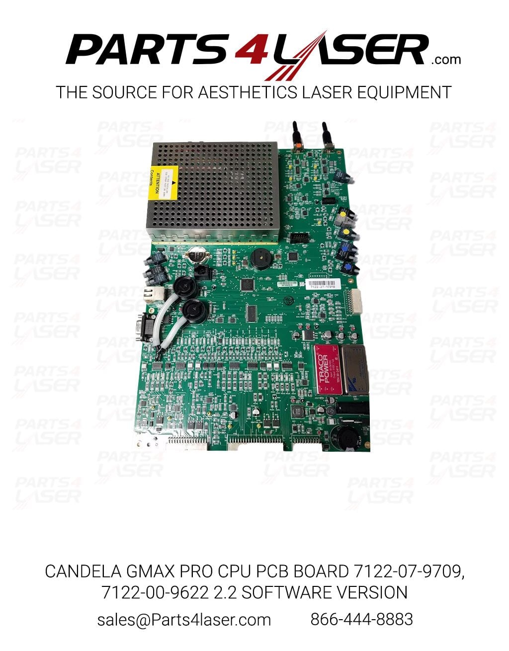 CPU PCB BOARD FOR CANDELA® GMAX PRO 7122-07-9709, 7122-00-9622 2.2 SOFTWARE VERSION , CAPC2536