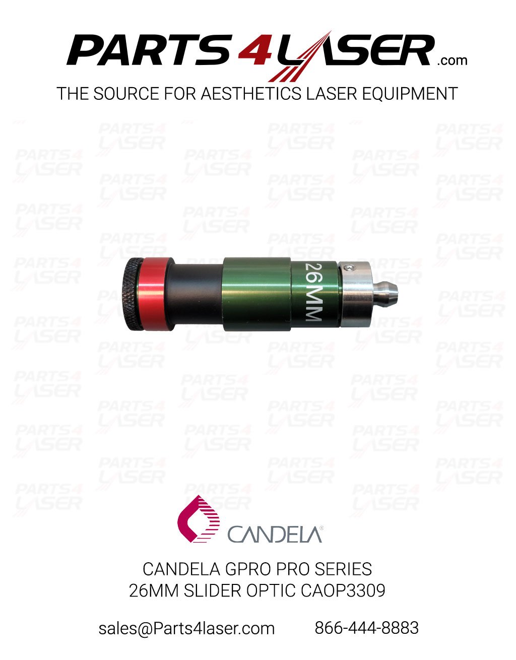 CANDELA PRO PLUS GMPP SERIES 26MM SLIDER OPTIC CAOP3309