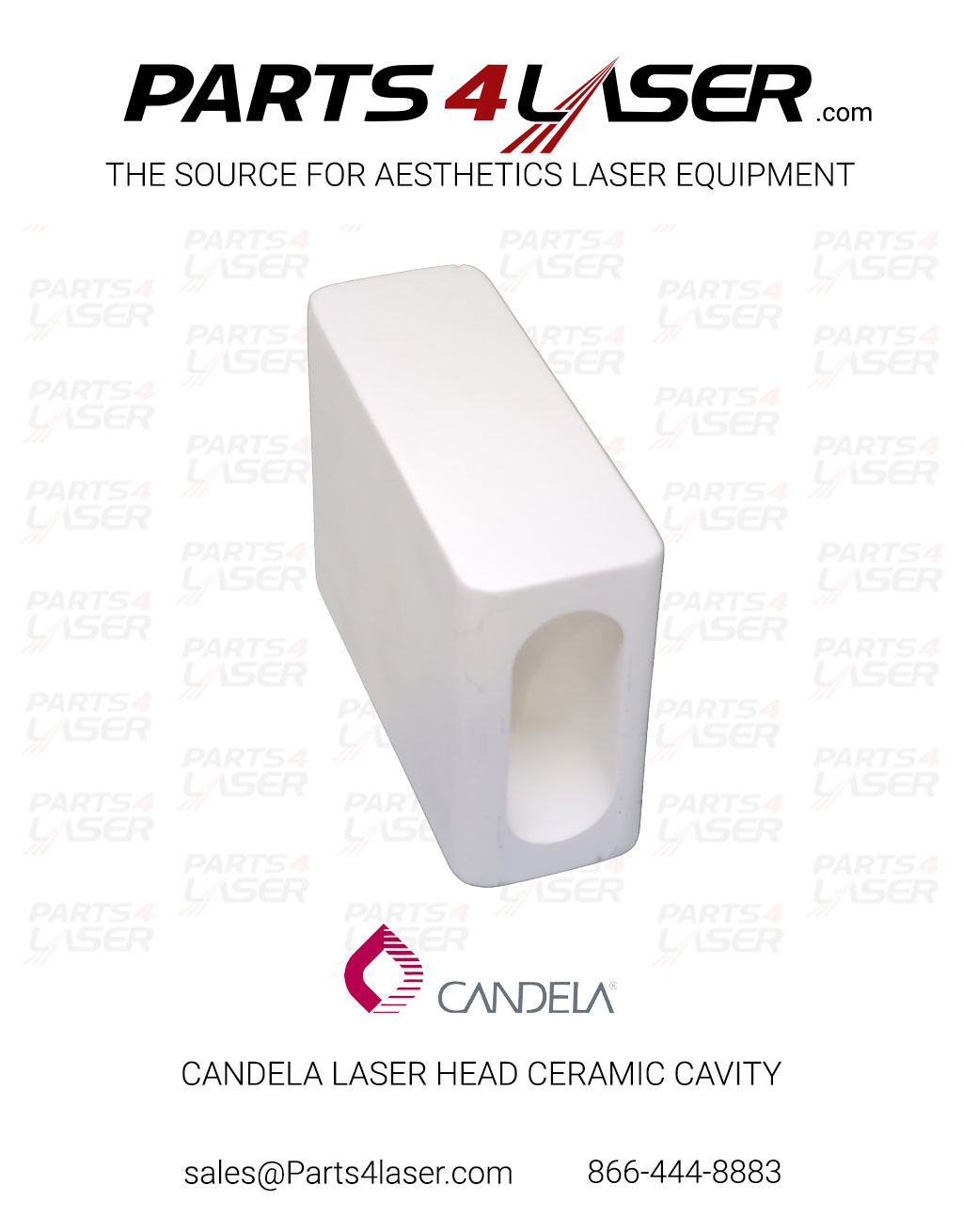 CANDELA LASER HEAD CERAMIC CAVITY CACN3178
