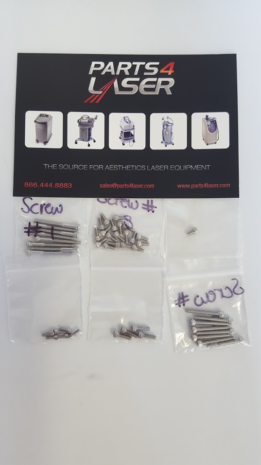 LASER HEAD SCREW KIT FOR CANDELA ®CACN1439, C72