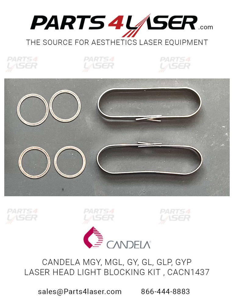 CANDELA MGY, MGL, GY, GL, GLP, GYP LASER HEAD LIGHT BLOCKING KIT, CACN1437 - C68