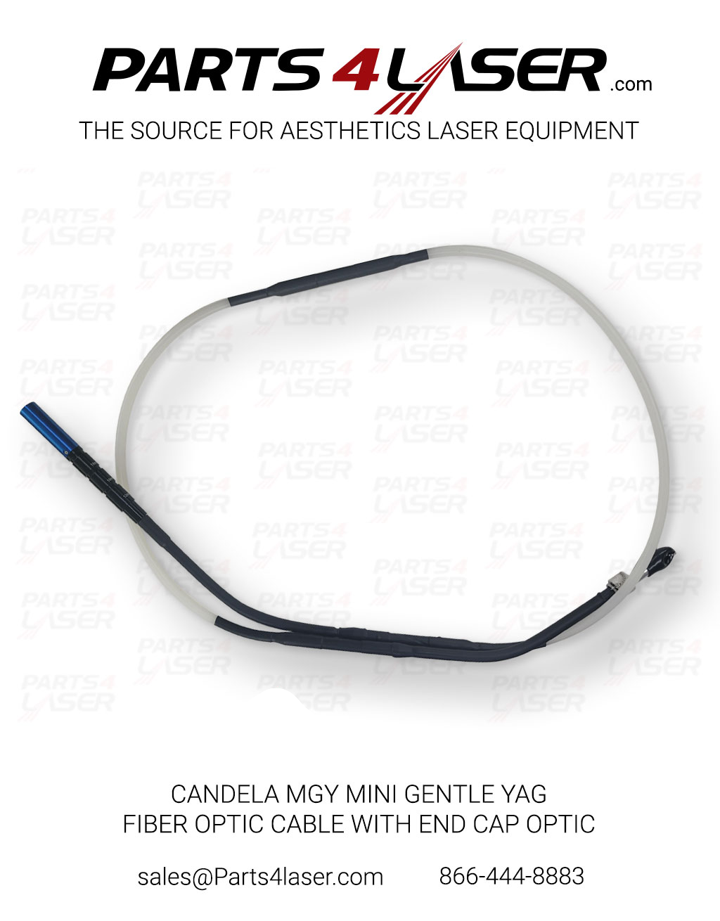 CANDELA MGY MINI GENTLE YAG FIBER OPTIC CABLE WITH END CAP OPTIC 18MM CAFC3494